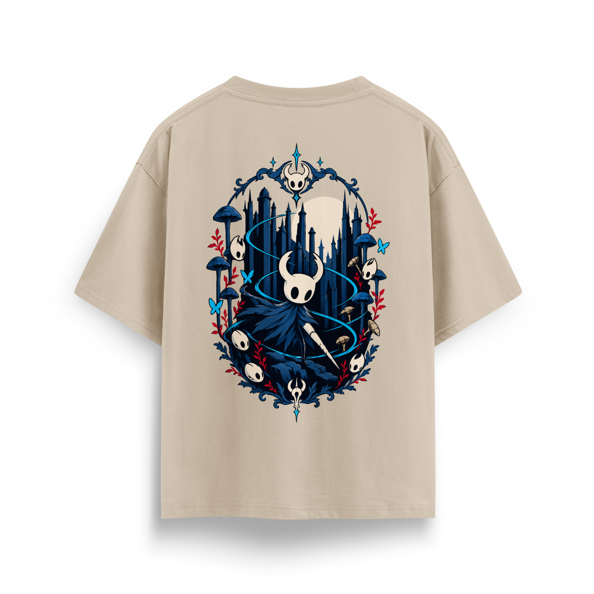 Hollow Knight - Oversize T-Shirt Krem ARKA