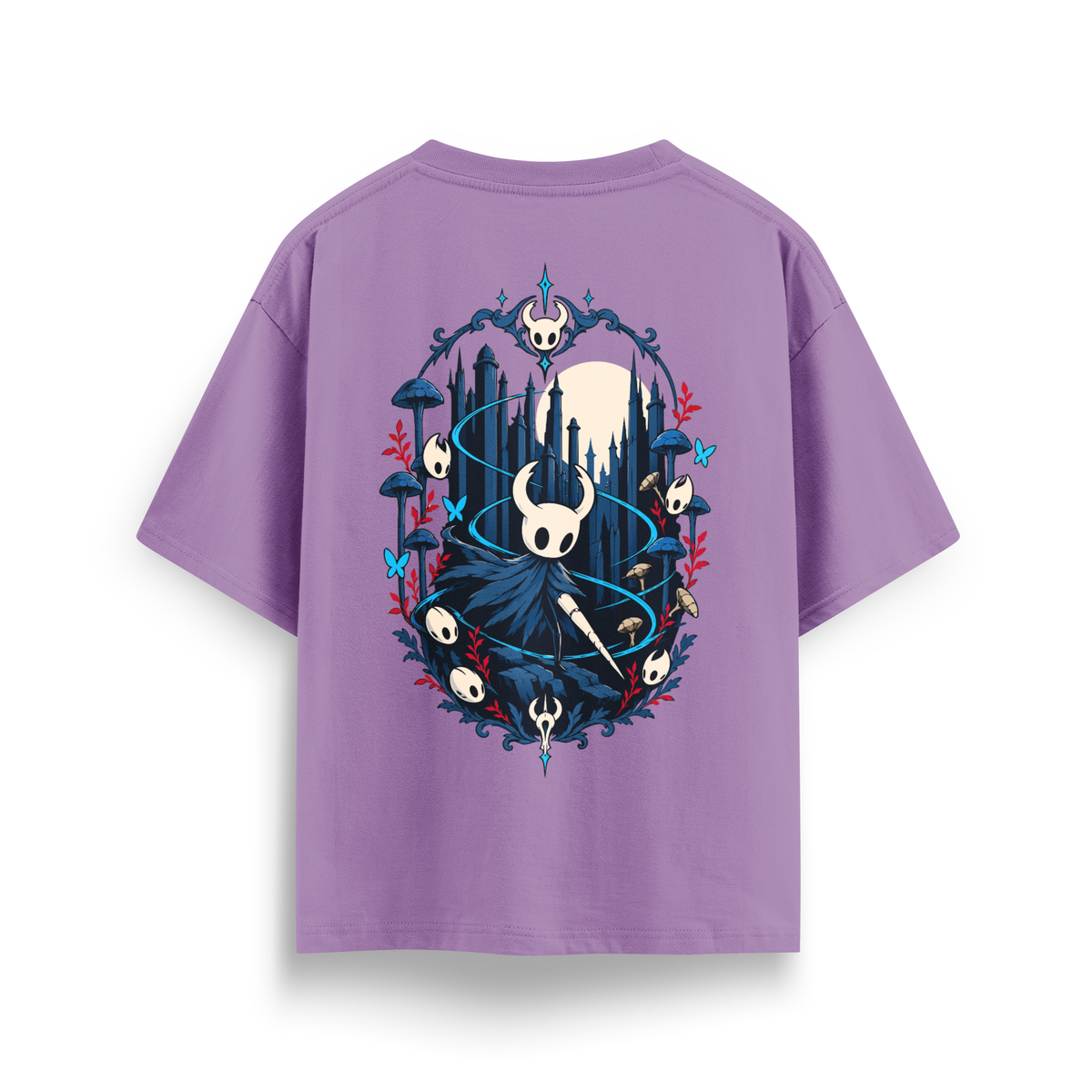 Hollow Knight - Oversize T-Shirt Mor ARKA