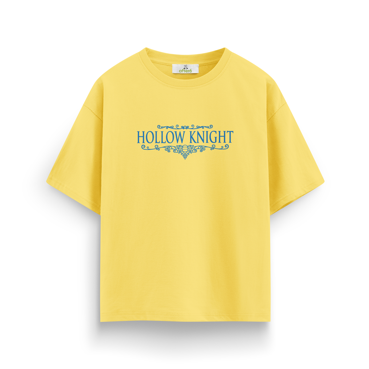 Hollow Knight - Oversize T-Shirt Sarı ÖN