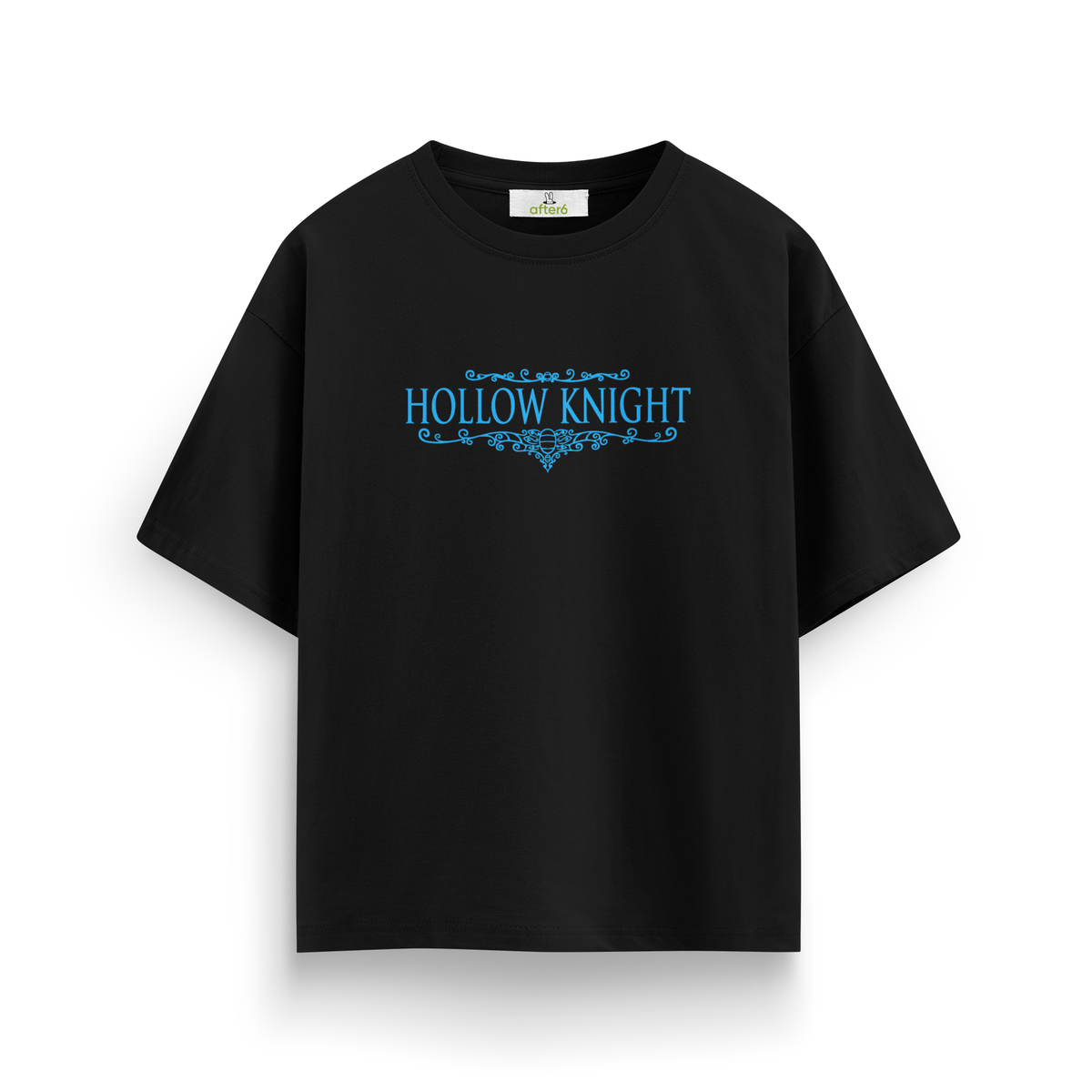 Hollow Knight - Oversize T-Shirt Siyah ÖN