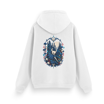 Hollow Knight - Regular Hoodie Beyaz ARKA