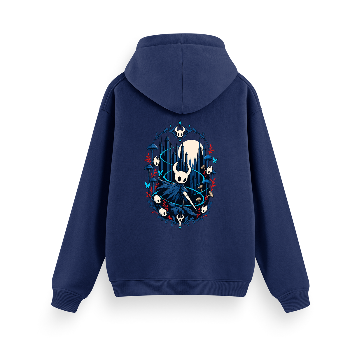 Hollow Knight - Regular Hoodie Lacivert ARKA