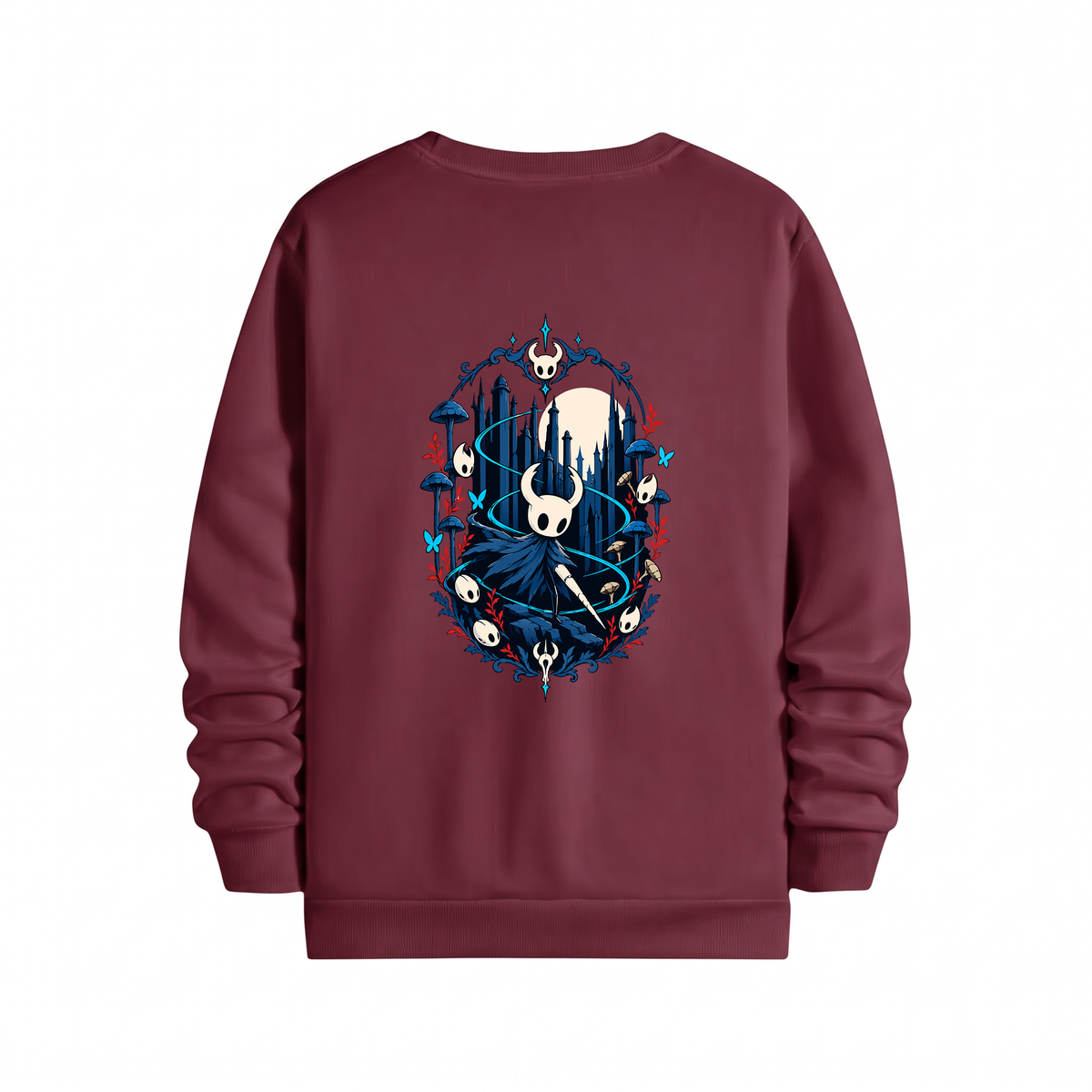 Hollow Knight - Regular Sweatshirt Bordo ARKA