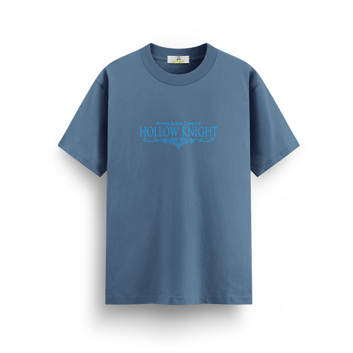 Hollow Knight - Regular T-shirt Antrasit Mavi ÖN
