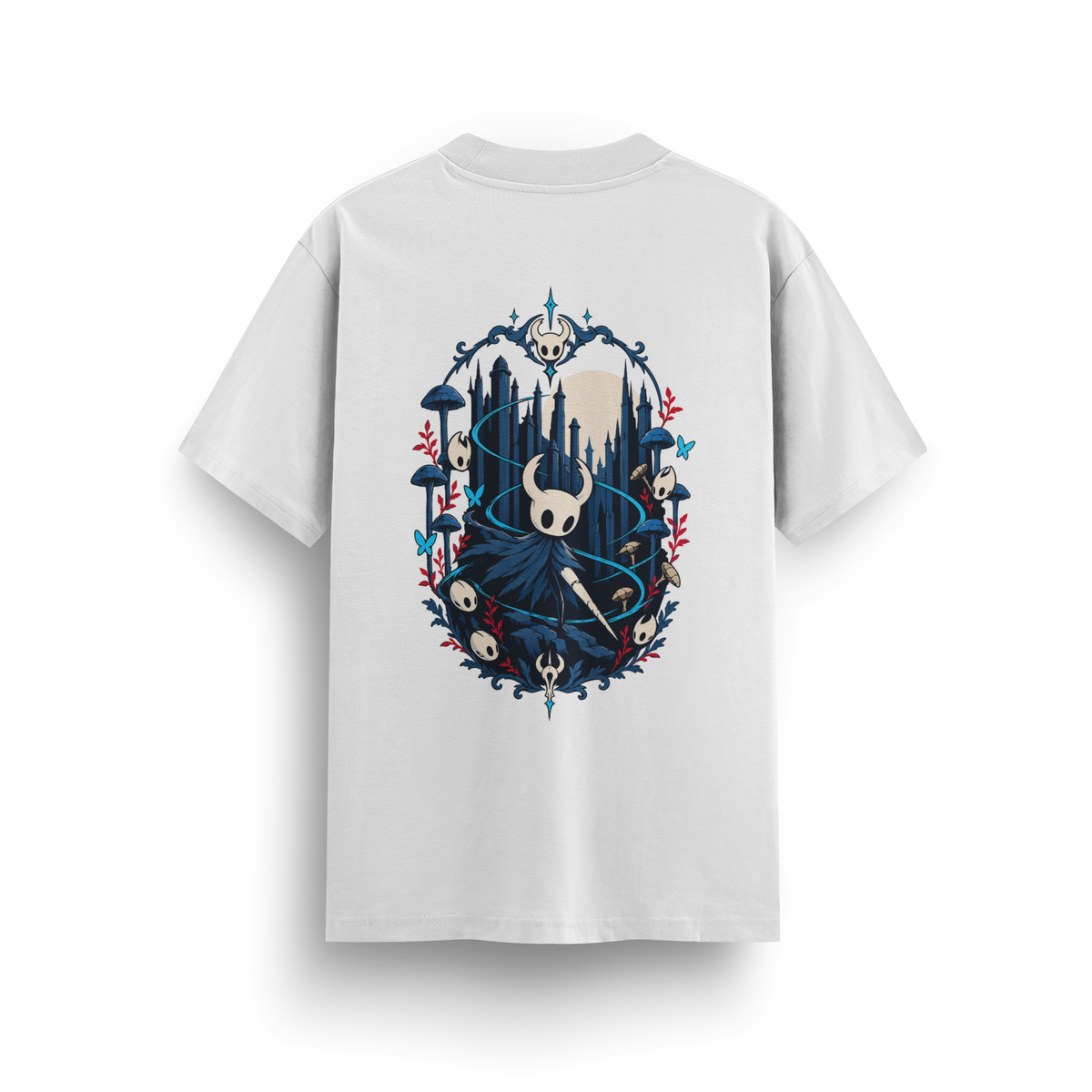 Hollow Knight - Regular T-shirt Beyaz ARKA