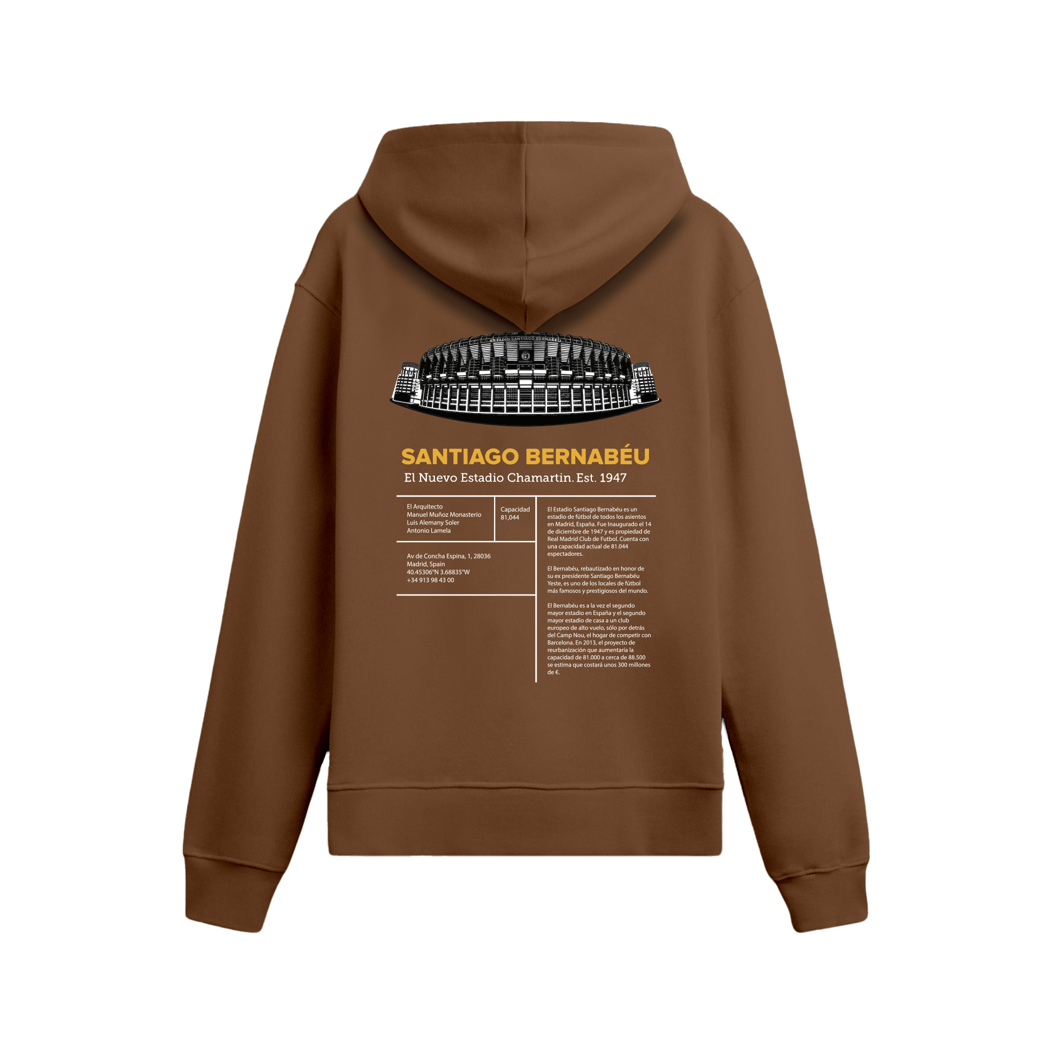 Santiago Bernabeu - Oversize Hoodie