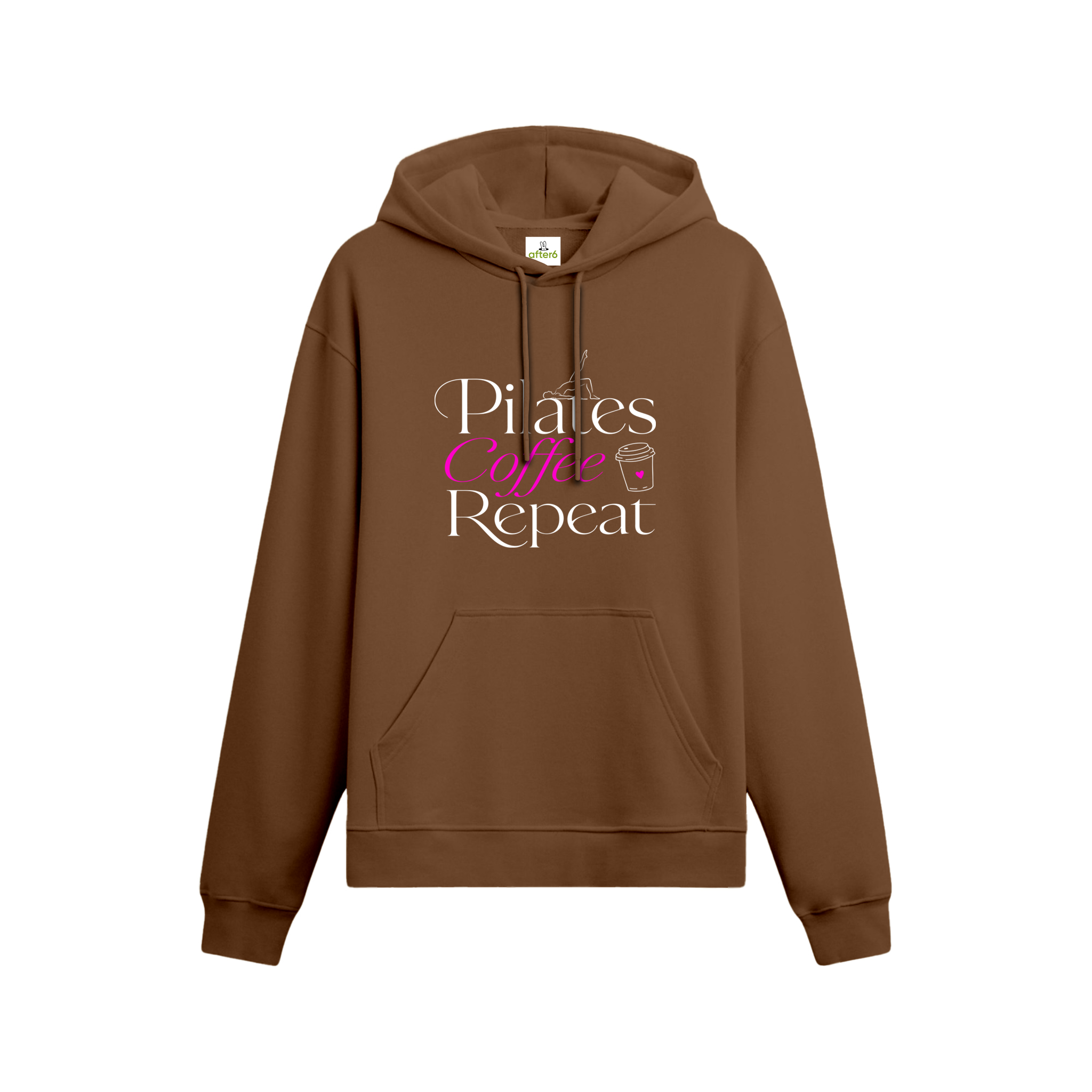 Pilates Coffee Repeat - Oversize Hoodie