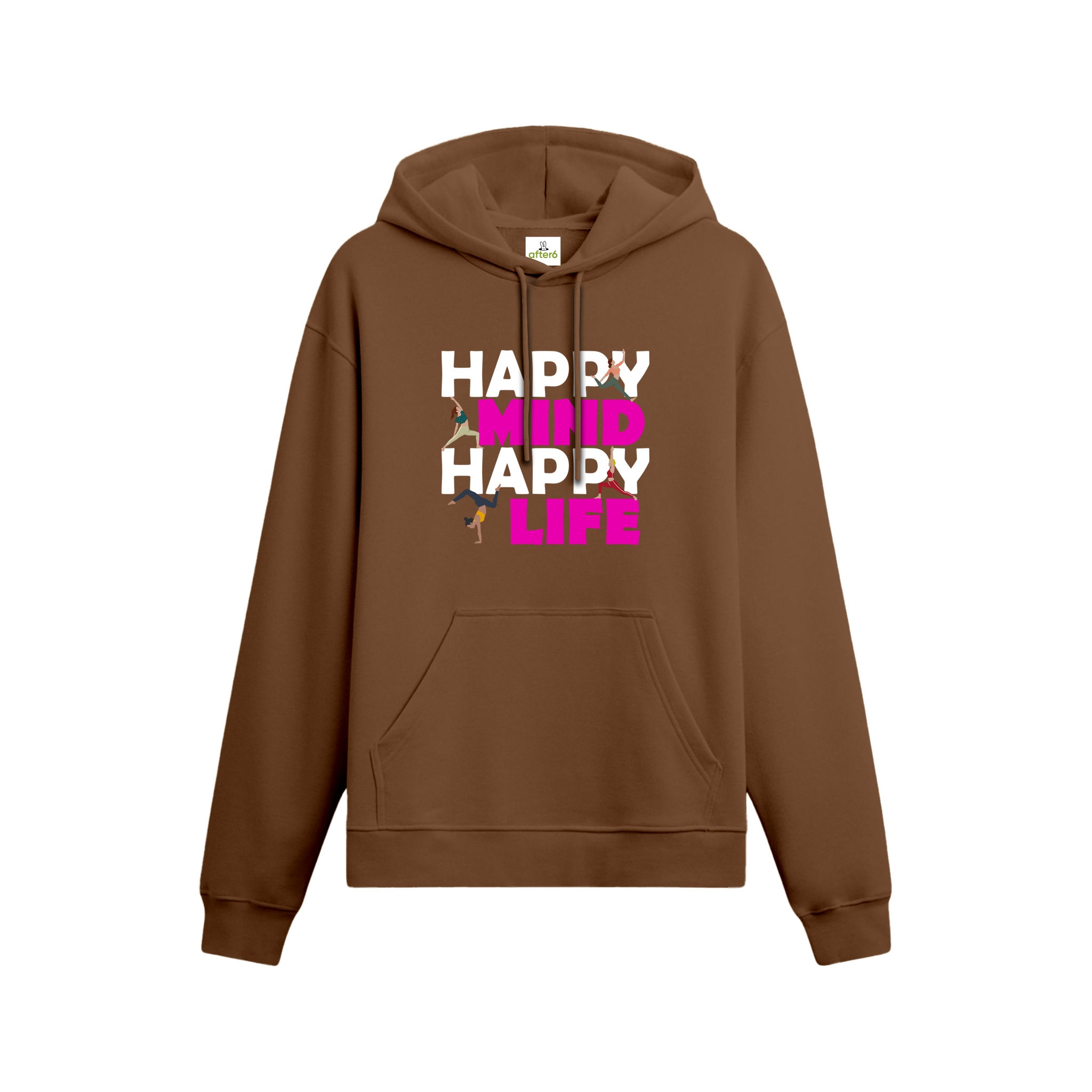 Happy Mind Happy Life - Oversize Hoodie