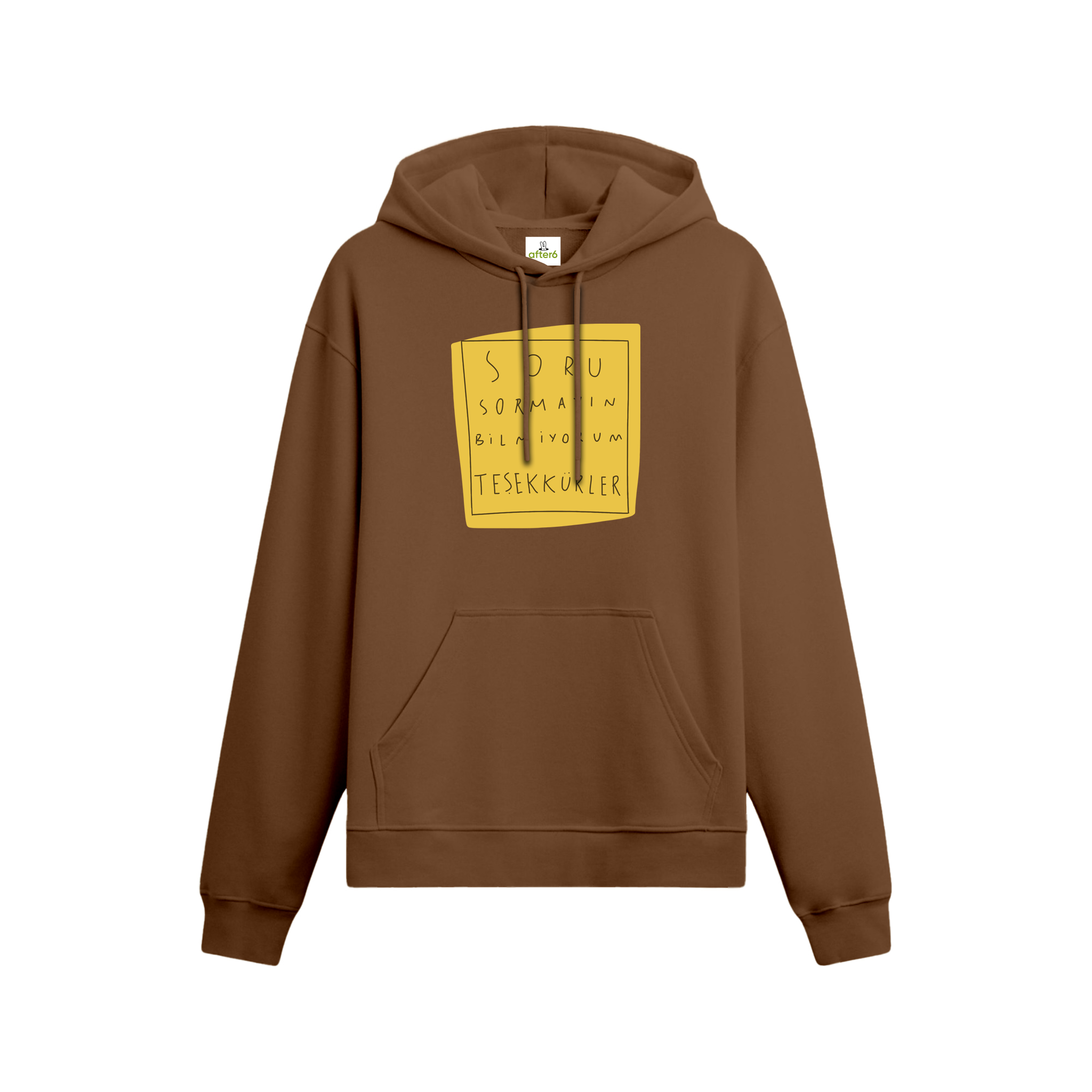 Soru Sormayın - Oversize Hoodie