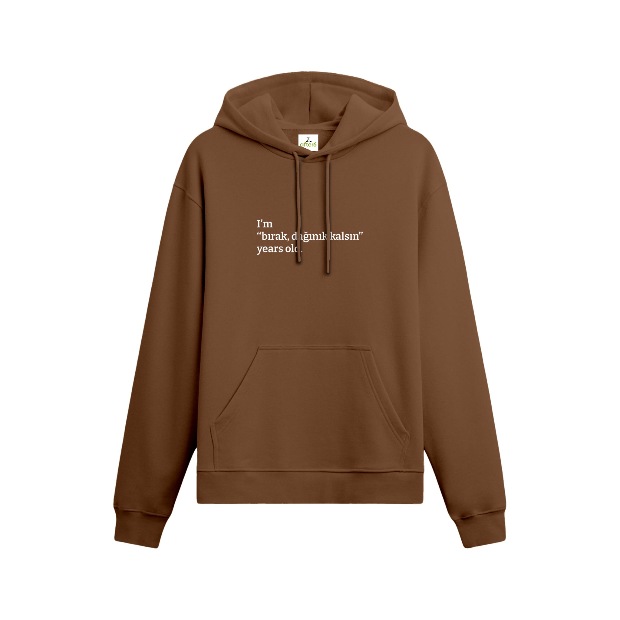 Bırak dağınık kalsın - Oversize Hoodie