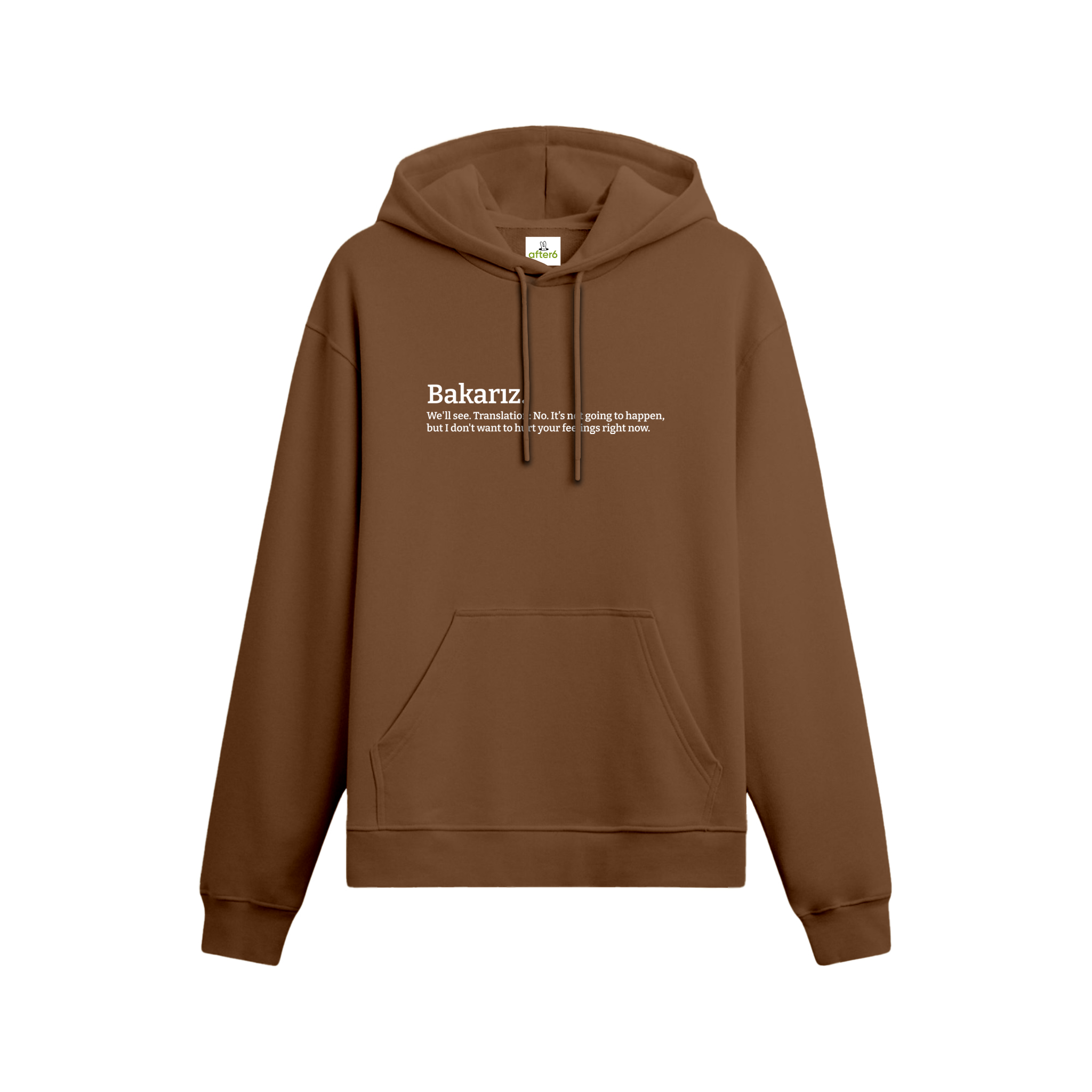 Bakarız - Oversize Hoodie