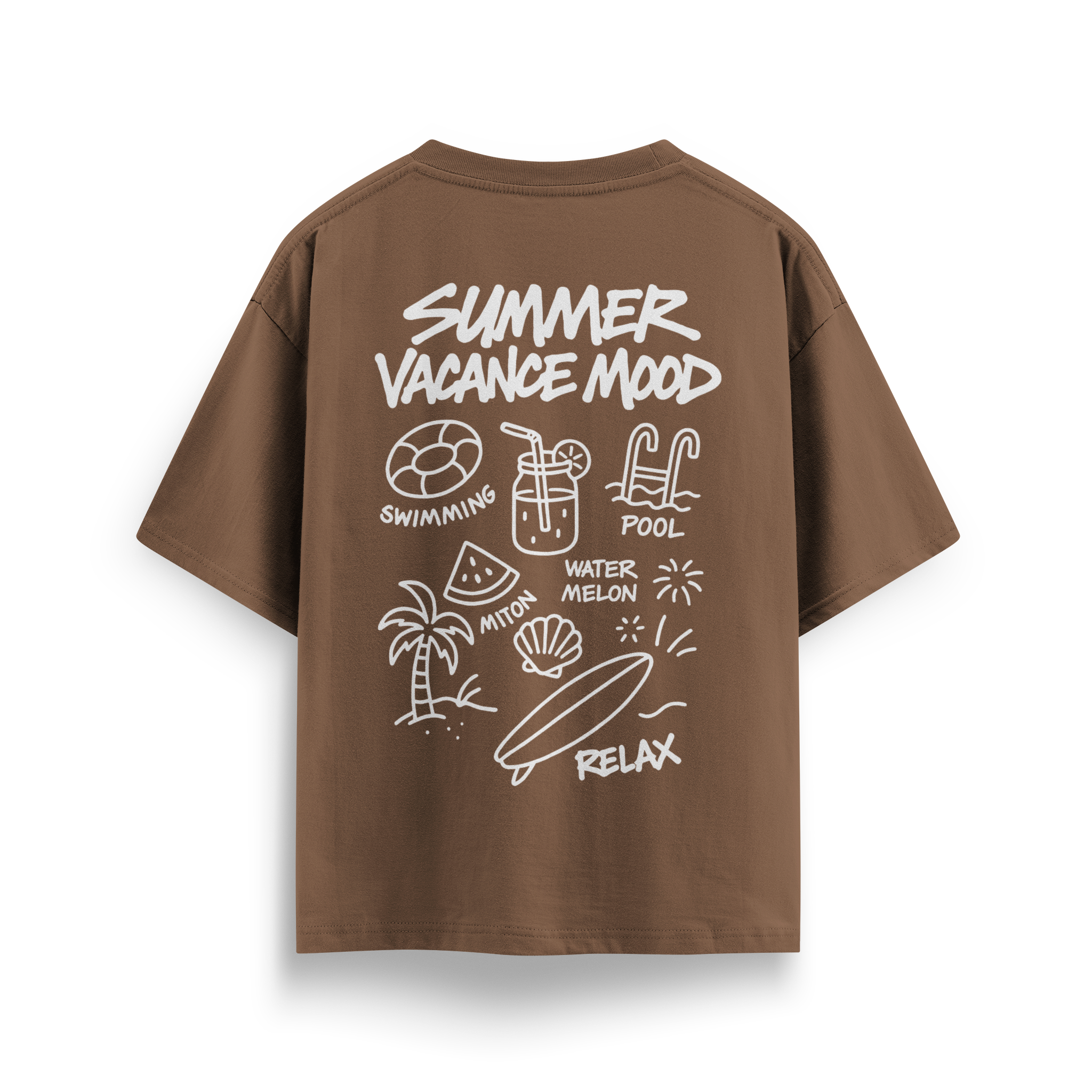 Summer Vacance Mood - Oversize T-Shirt