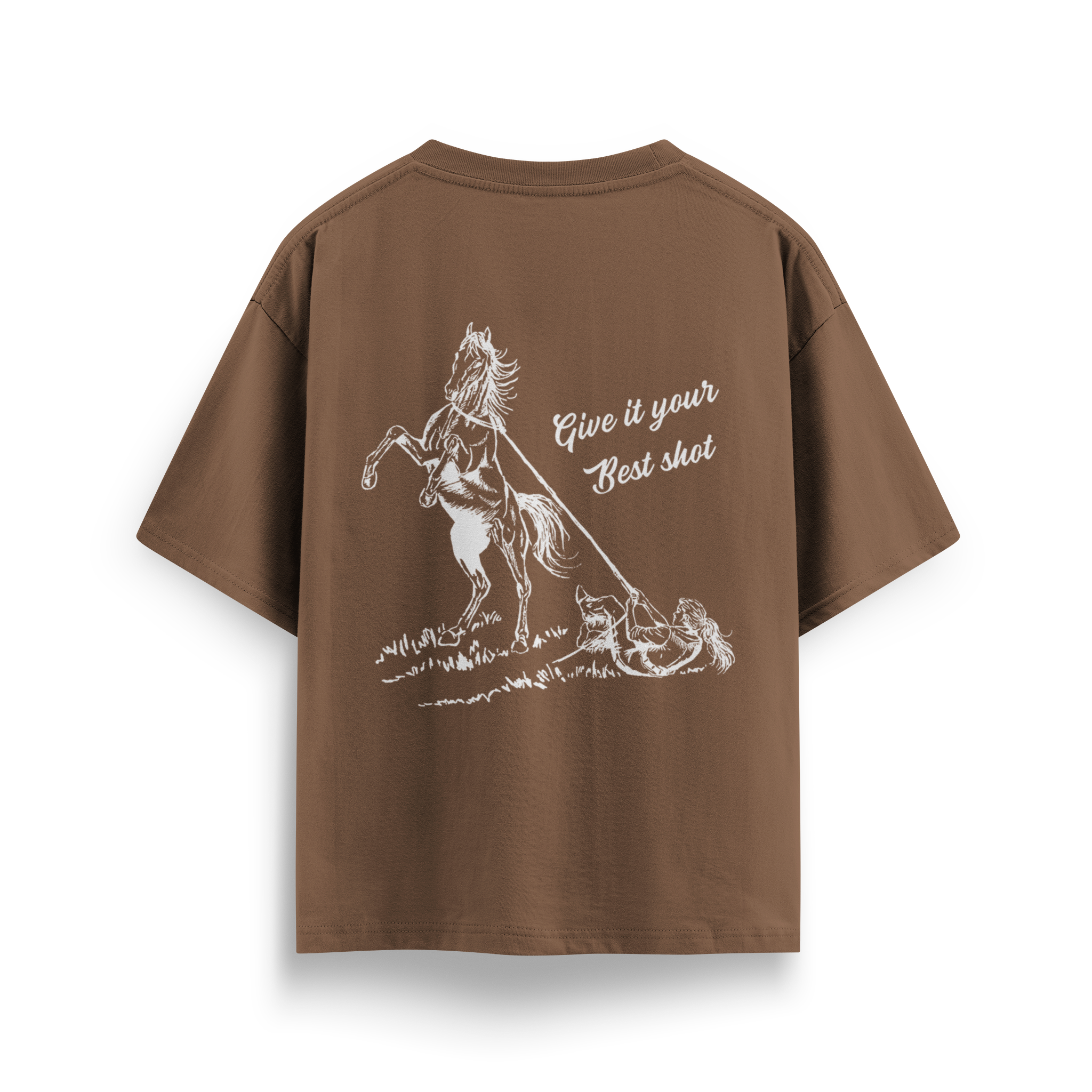 Give It Your Best Shot - Oversize T-Shirt