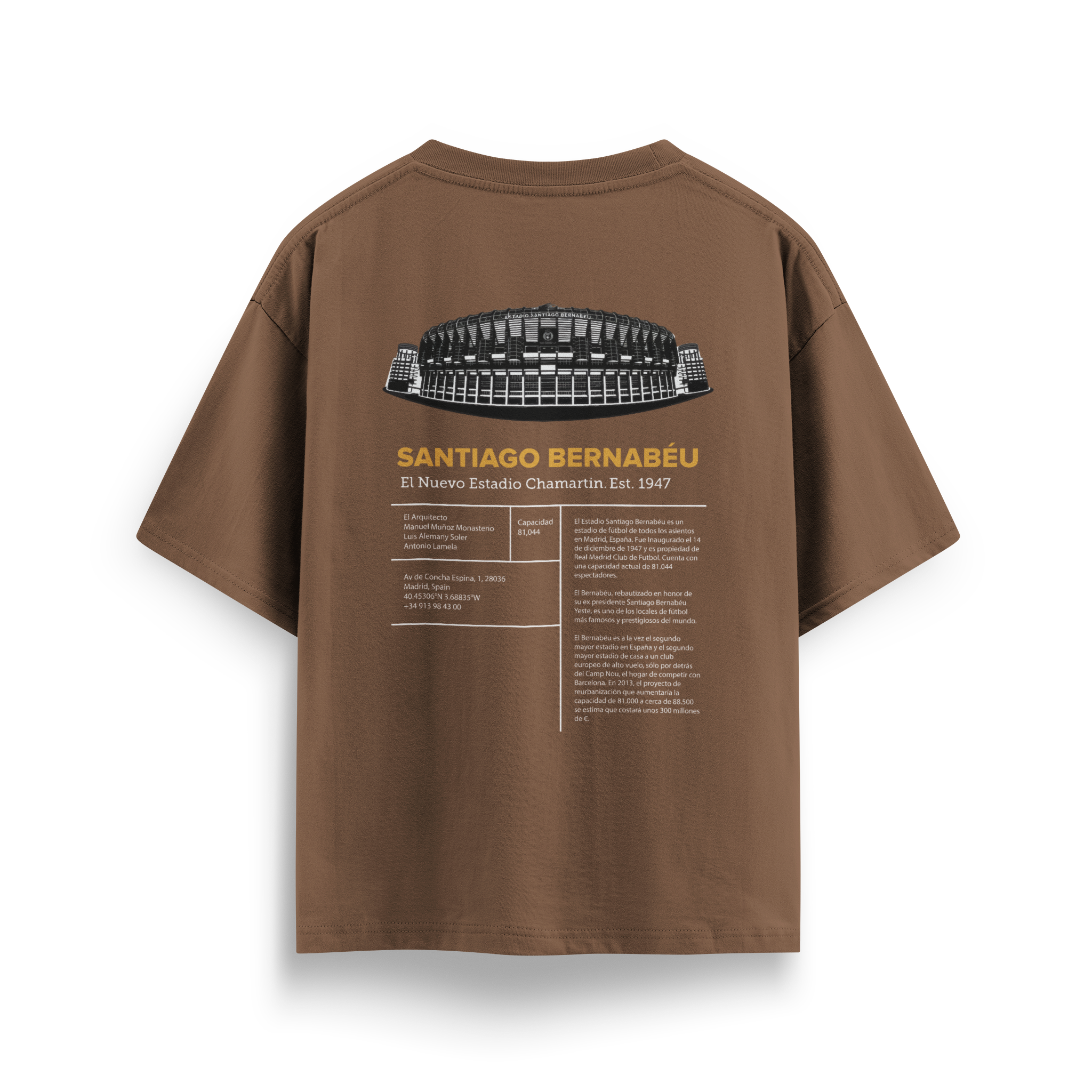 Santiago Bernabeu - Oversize T-Shirt