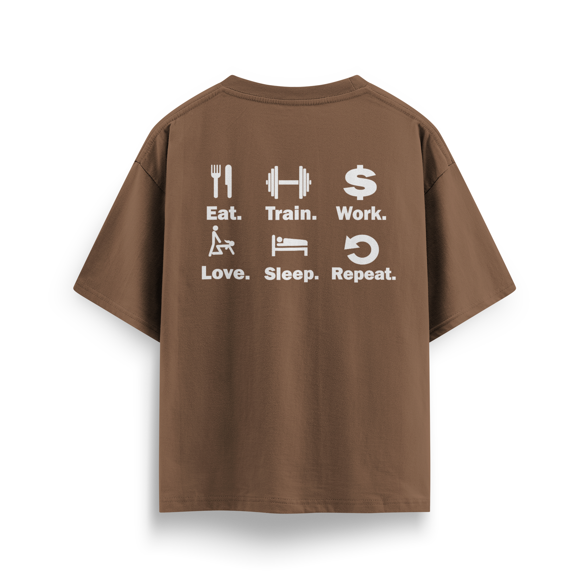 Eat Sleep Train - Oversize T-Shirt