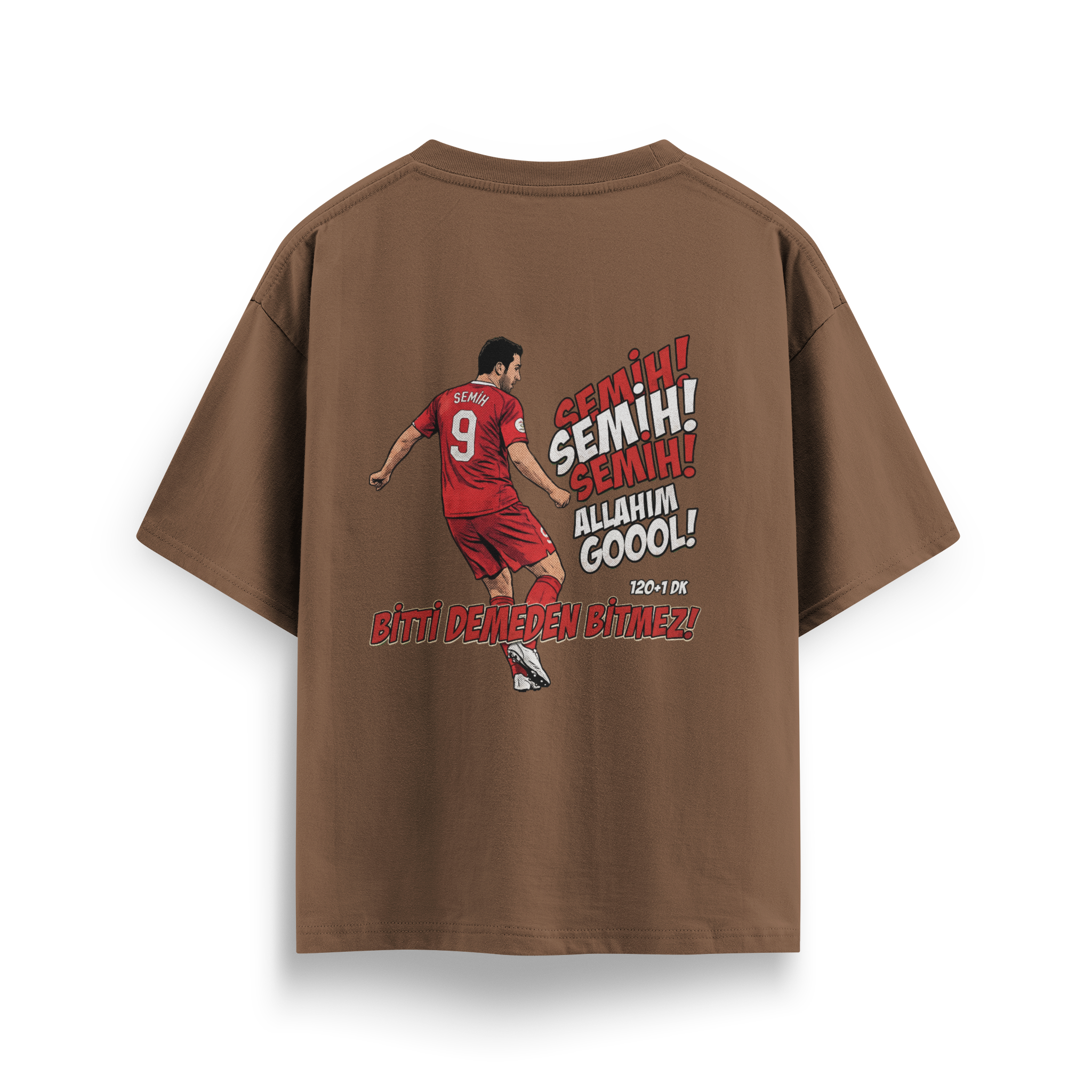 Bitti demeden bitmez - Oversize T-Shirt