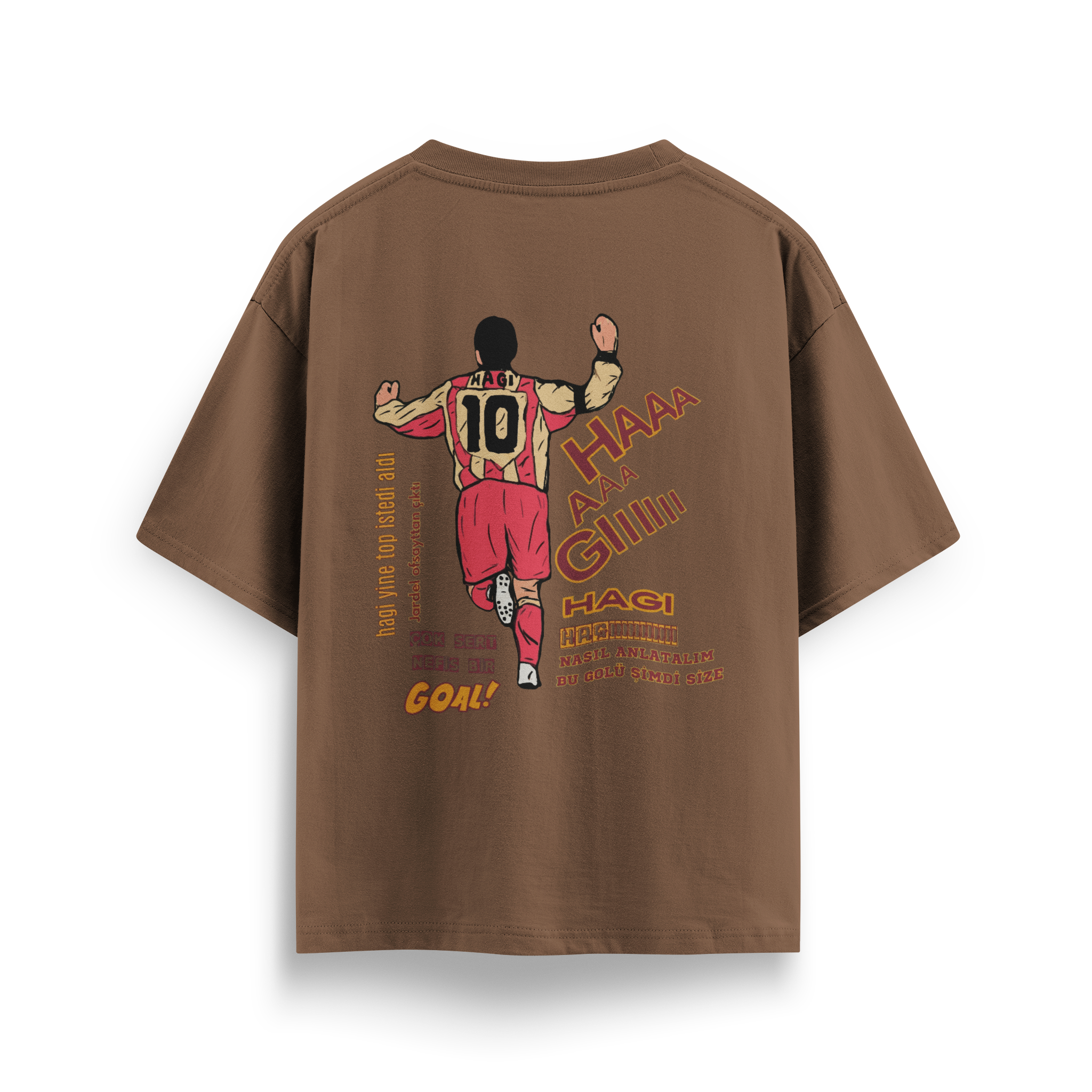 Nasıl anlatalım şimdi bu golü size - Oversize T-Shirt