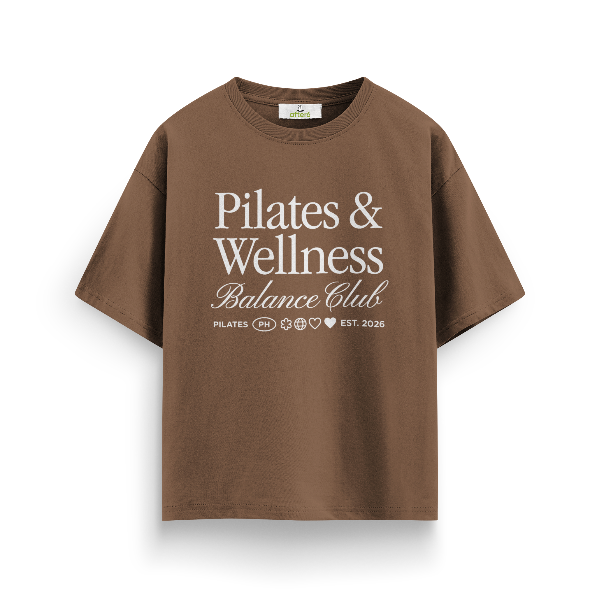 Pilates Wellnes - Oversize T-Shirt