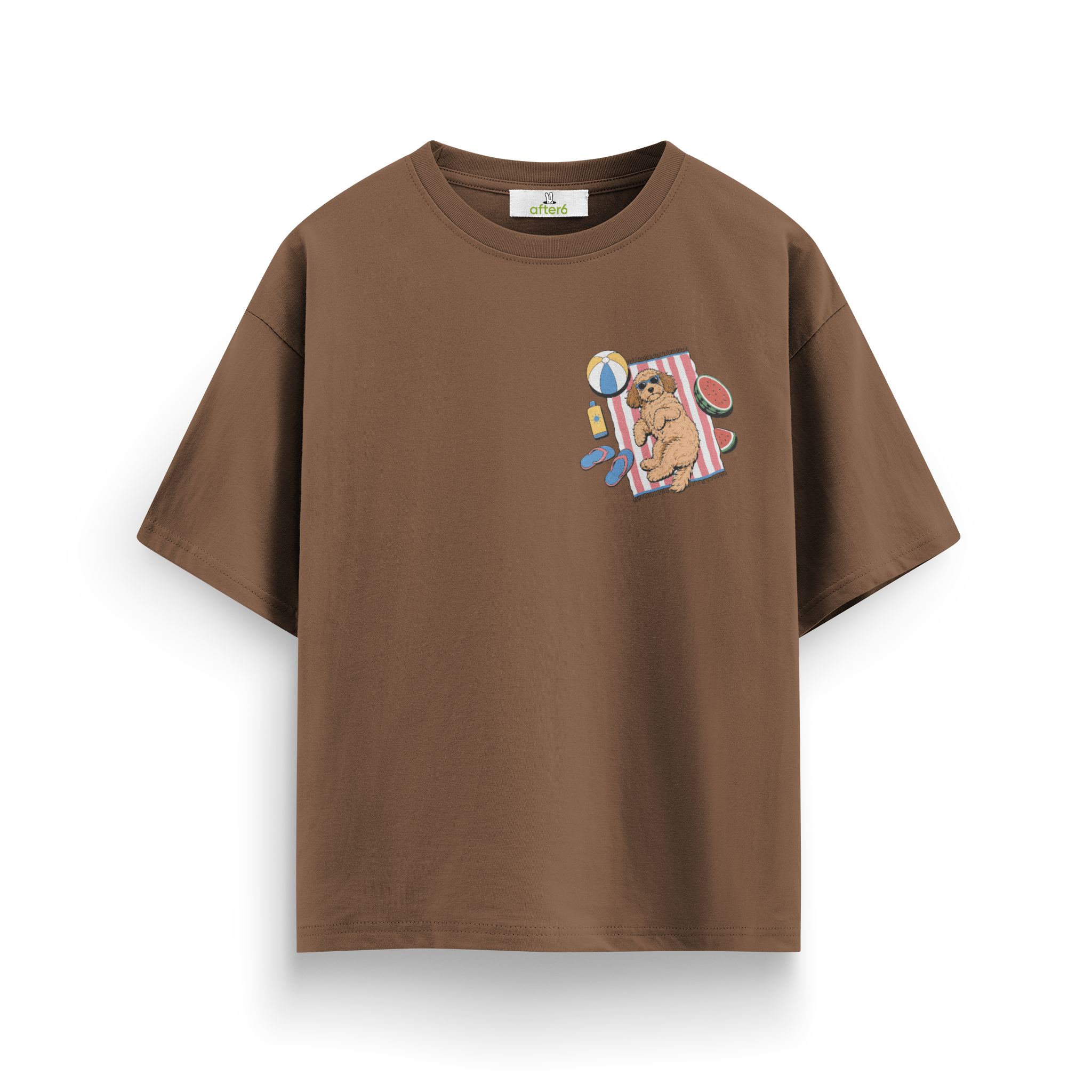 I Like Sunbathing - Oversize T-Shirt