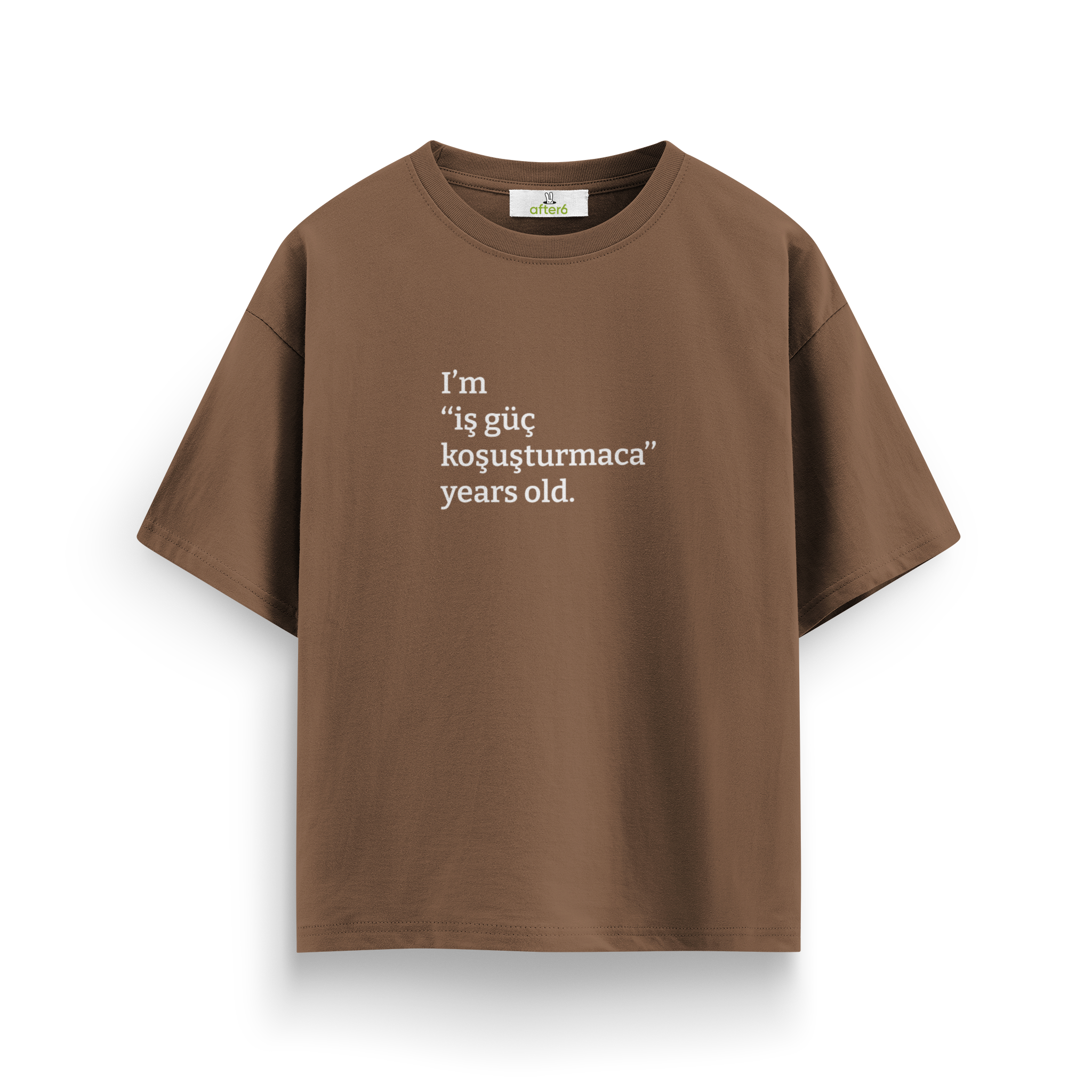 İş güç koşuşturmaca - Oversize T-Shirt