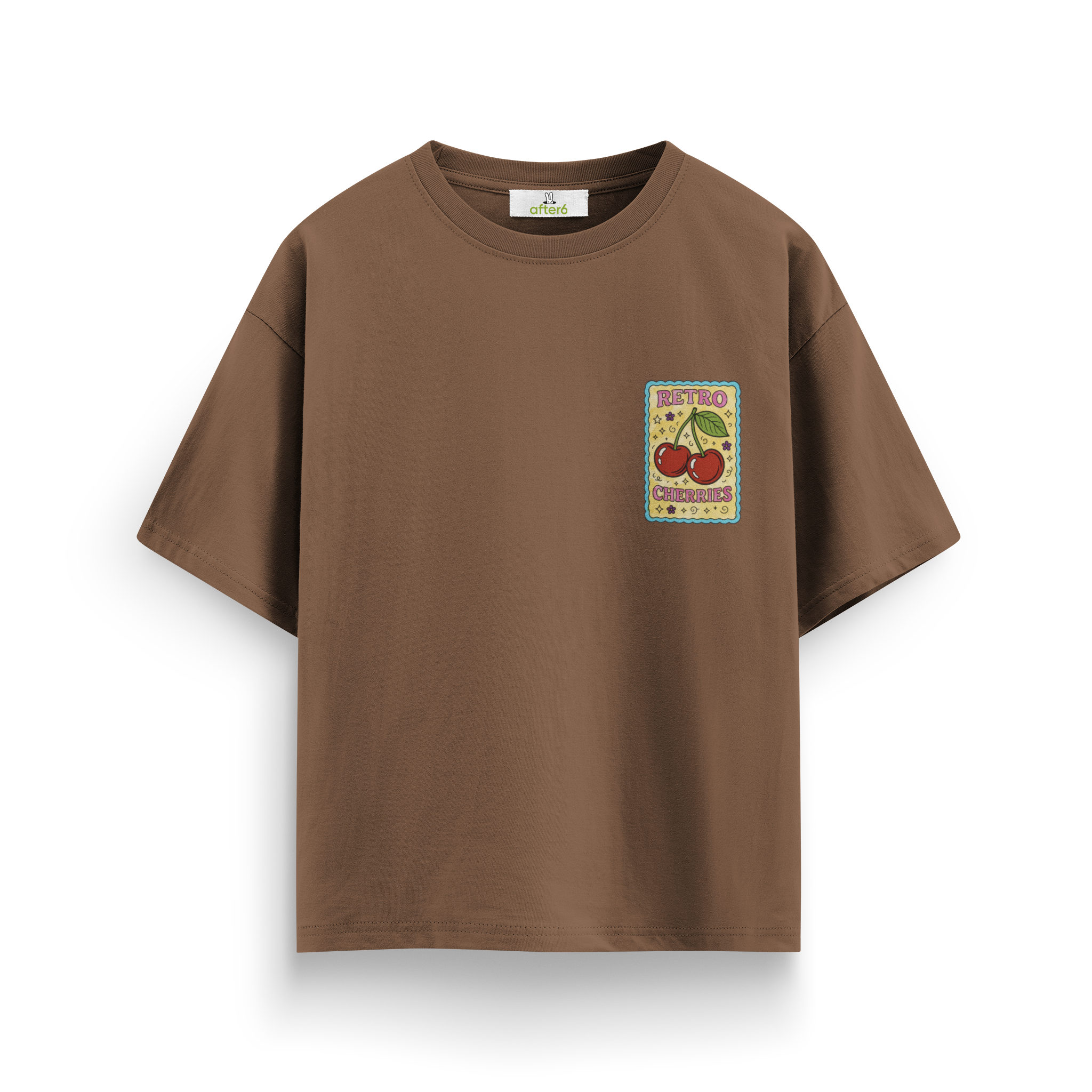 Cherries Card - Oversize T-Shirt