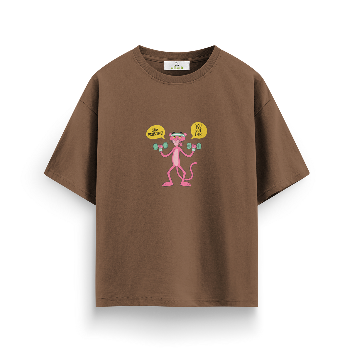 Stay Pawsitive - Oversize T-Shirt
