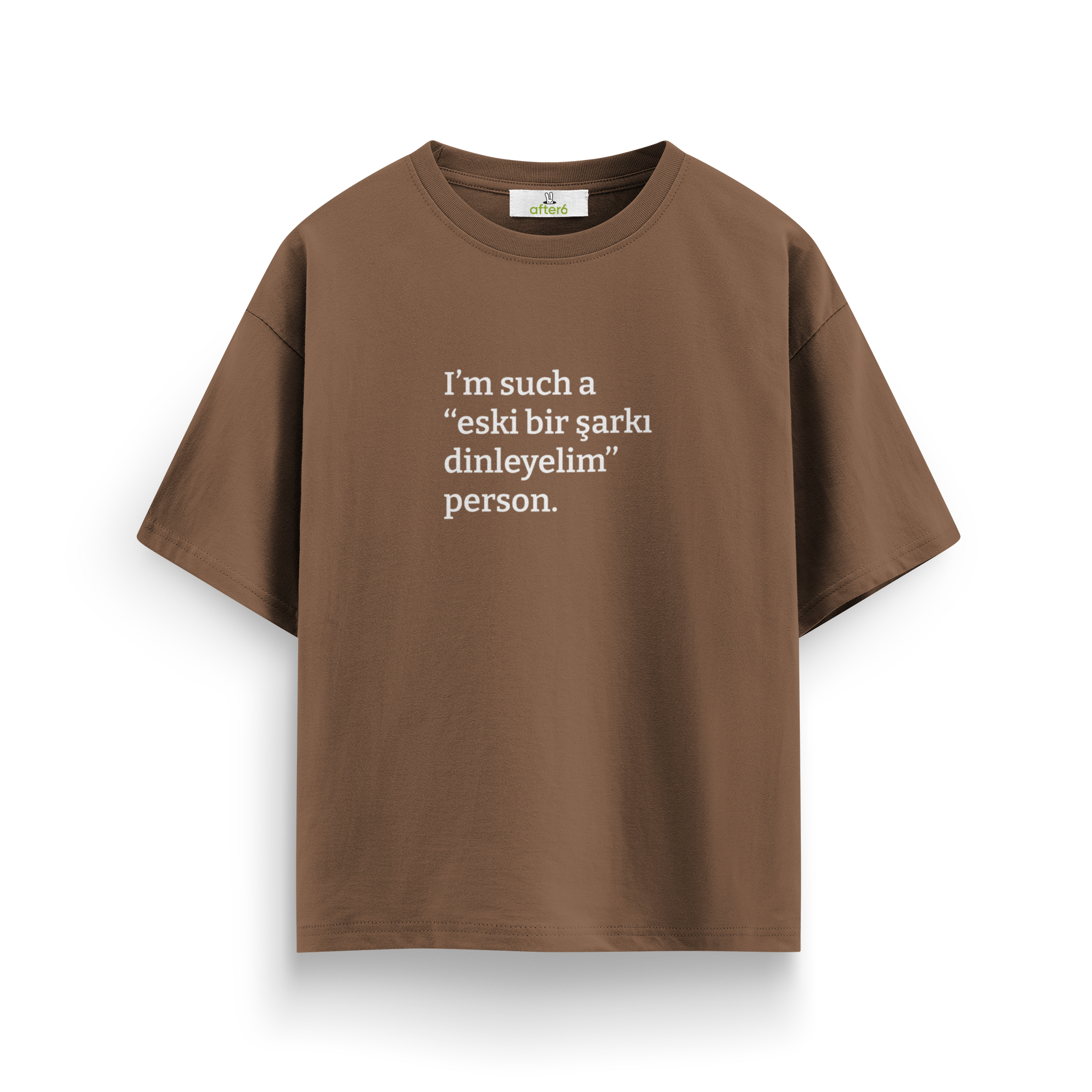 Eski bir şarkı dinleyelim - Oversize T-Shirt