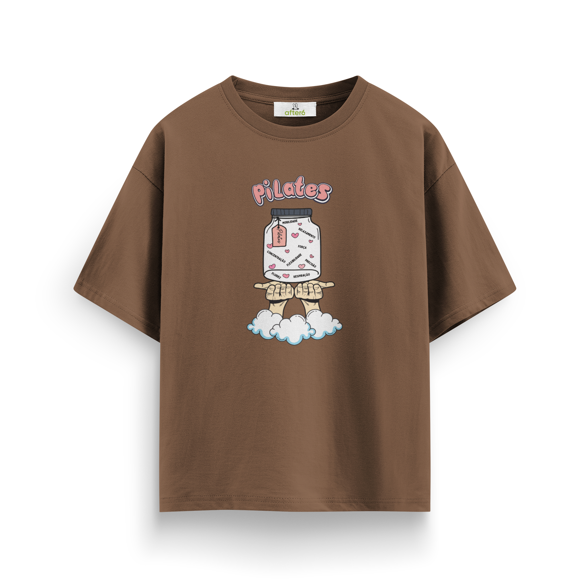 Pilates-Relaxamento - Oversize T-Shirt