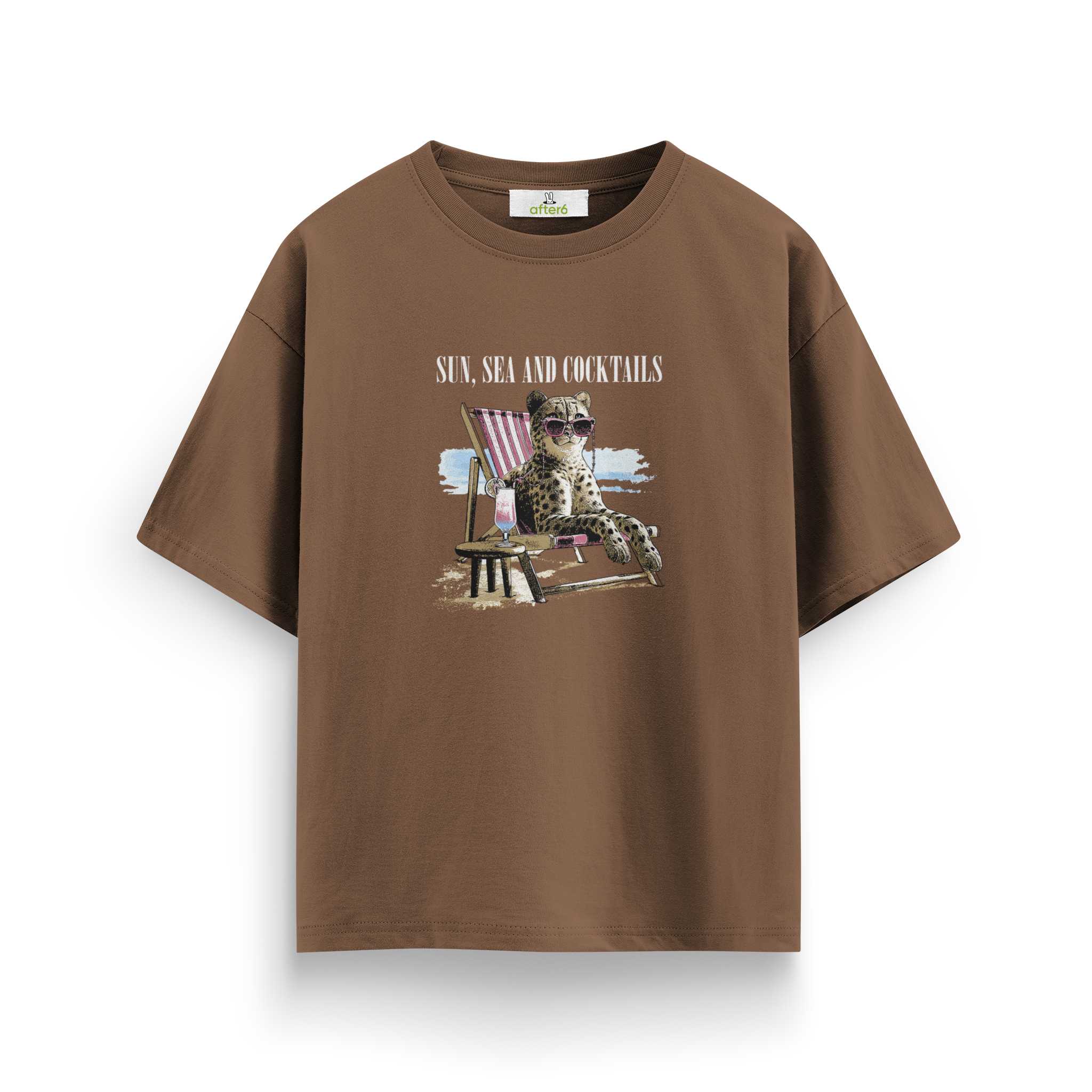 Sun Sea and Coctails - Oversize T-Shirt