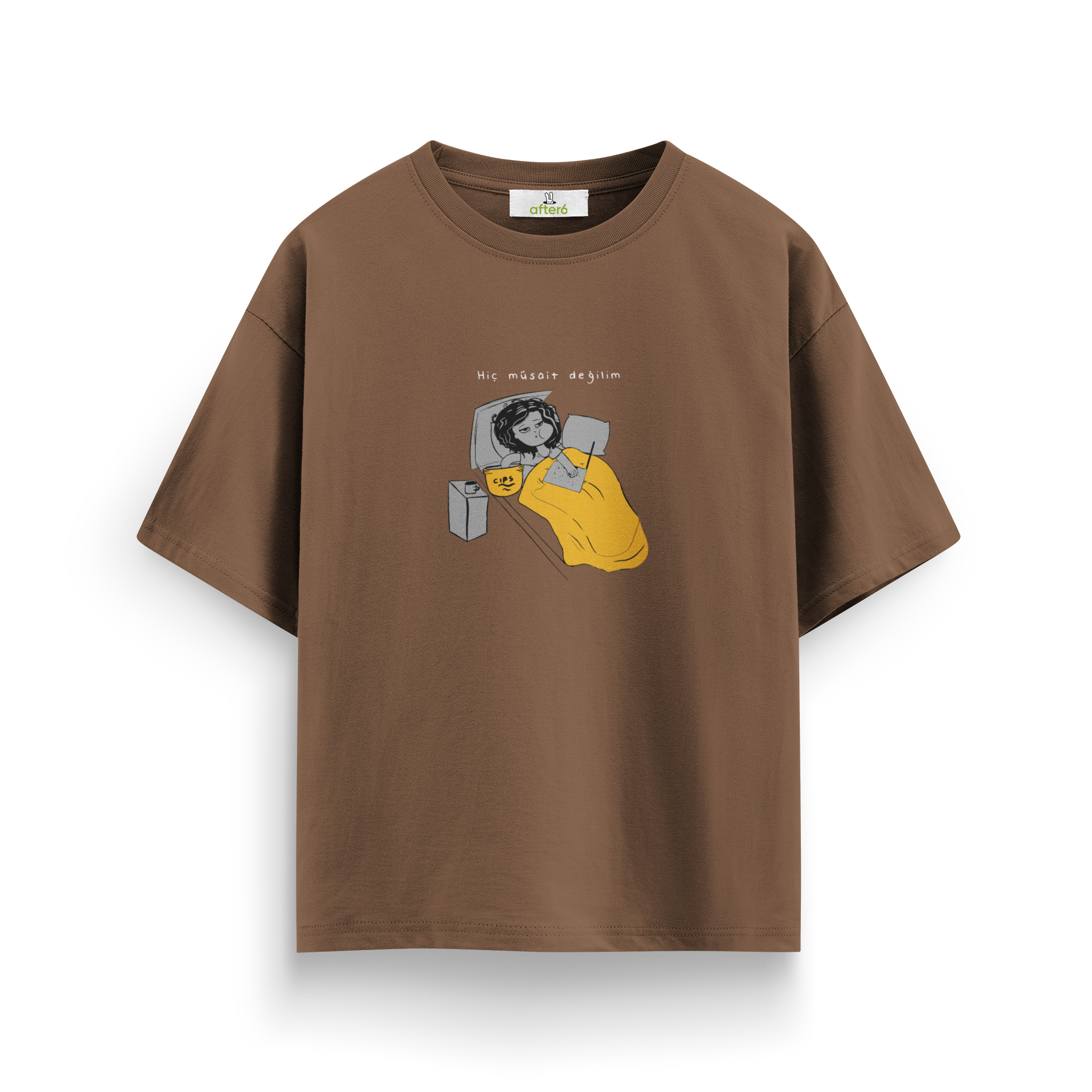 Hiç müsait değilim - Oversize T-Shirt