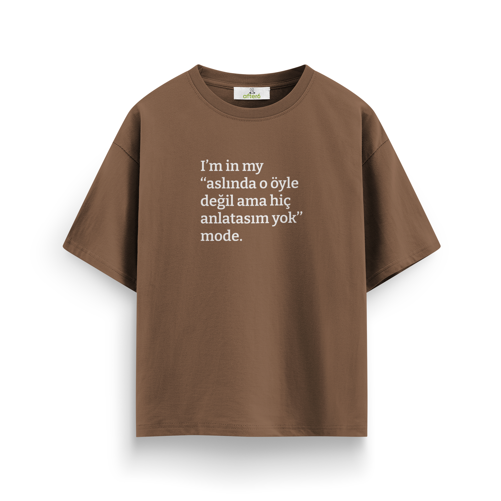 Aslında o öyle değil ama - Oversize T-Shirt