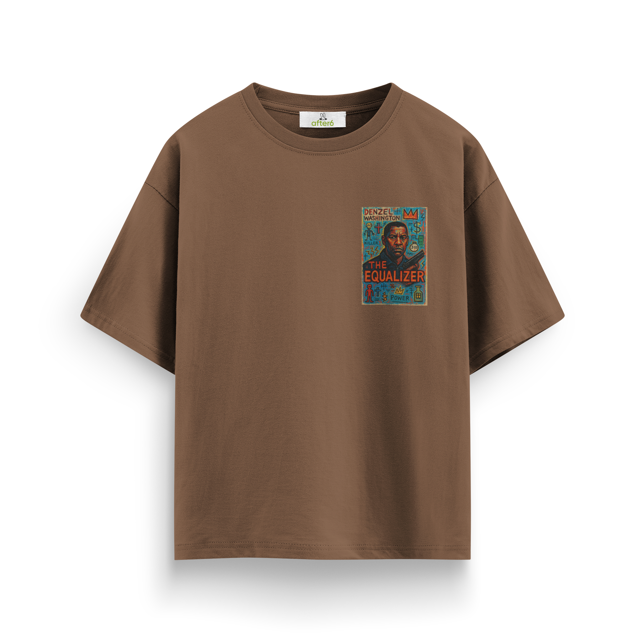 Denzel Washington Card - Oversize T-Shirt