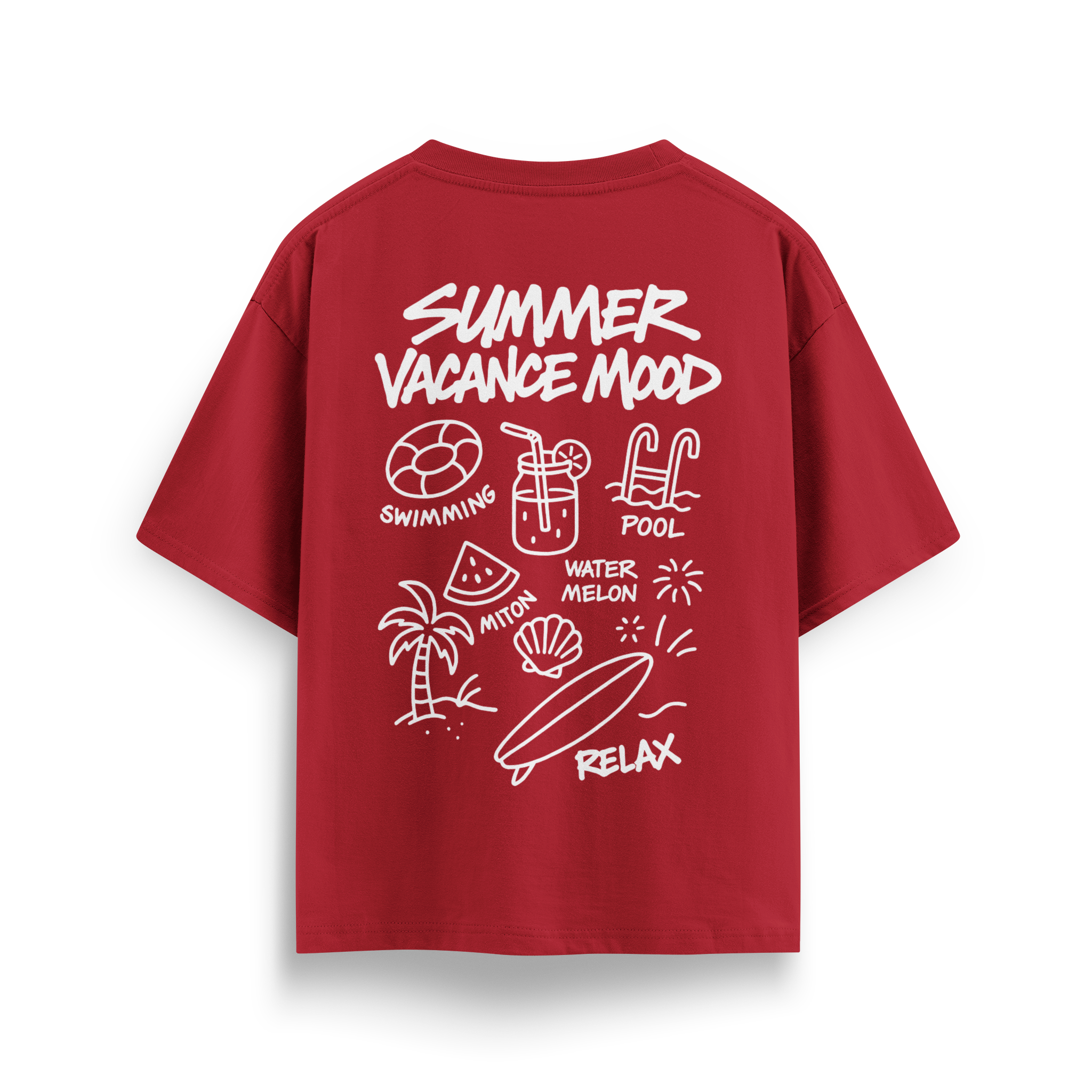 Summer Vacance Mood - Oversize T-Shirt