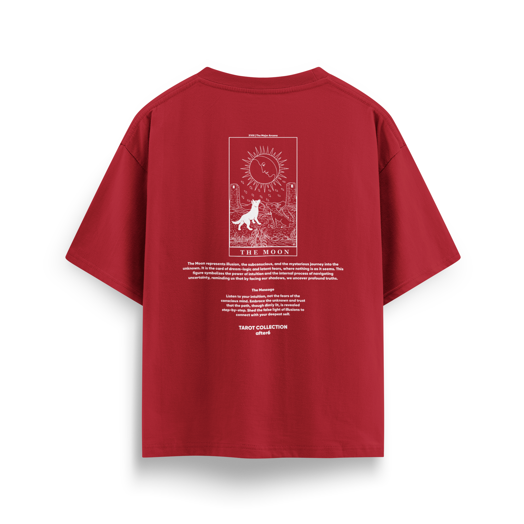 XVIII The Moon - Oversize T-Shirt