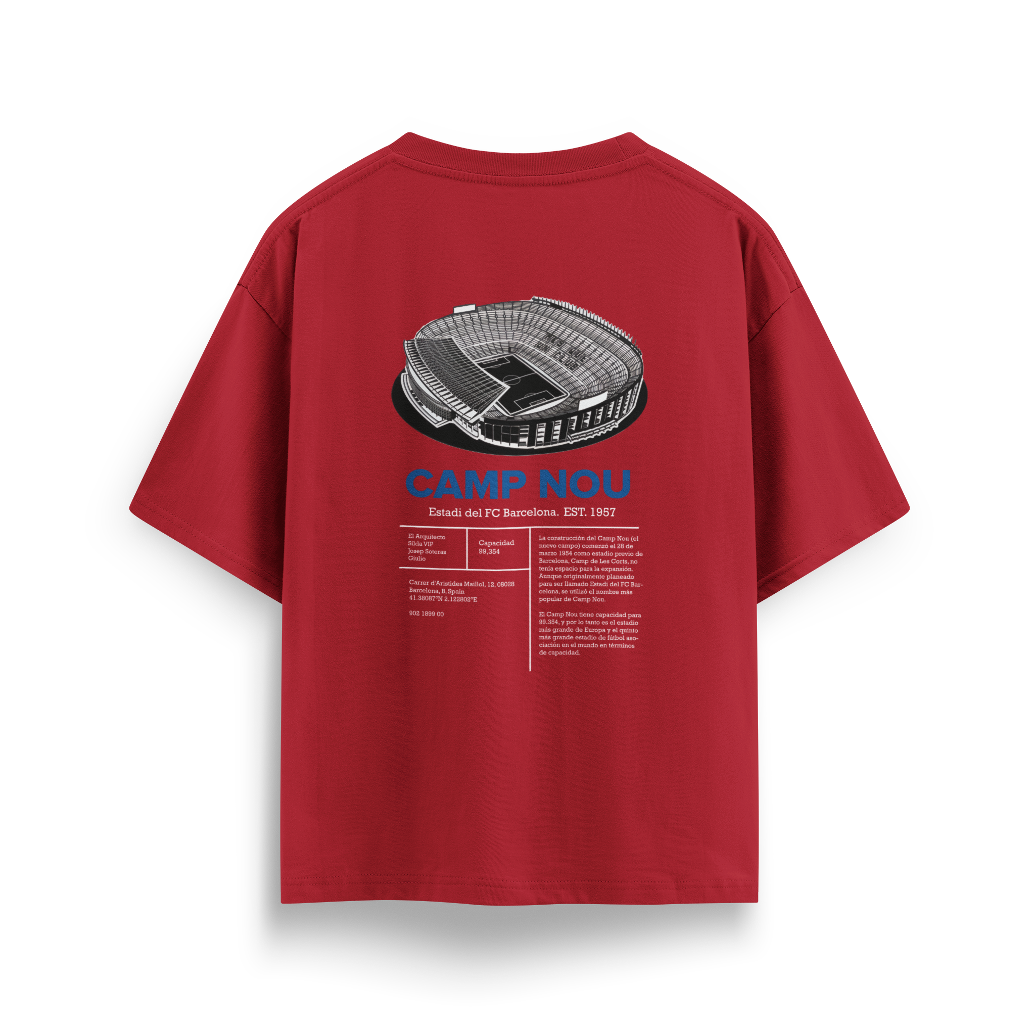 Camp Nou - Oversize T-Shirt
