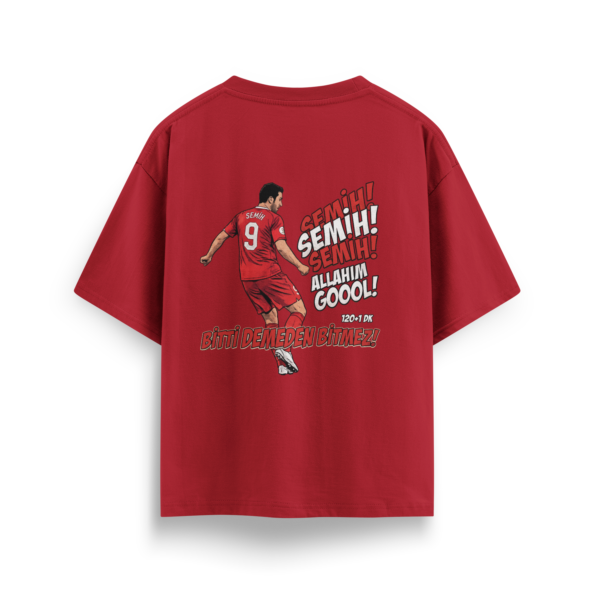 Bitti demeden bitmez - Oversize T-Shirt