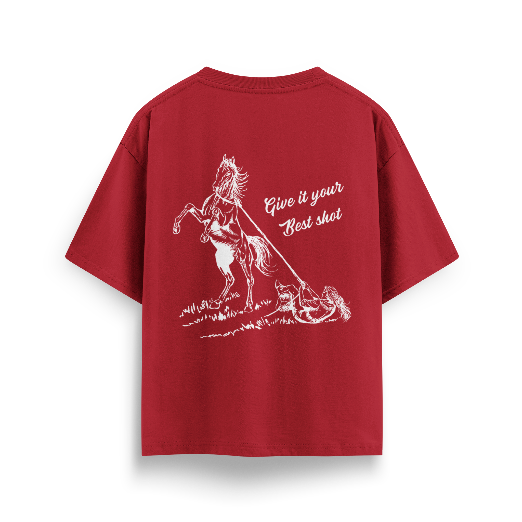 Give It Your Best Shot - Oversize T-Shirt