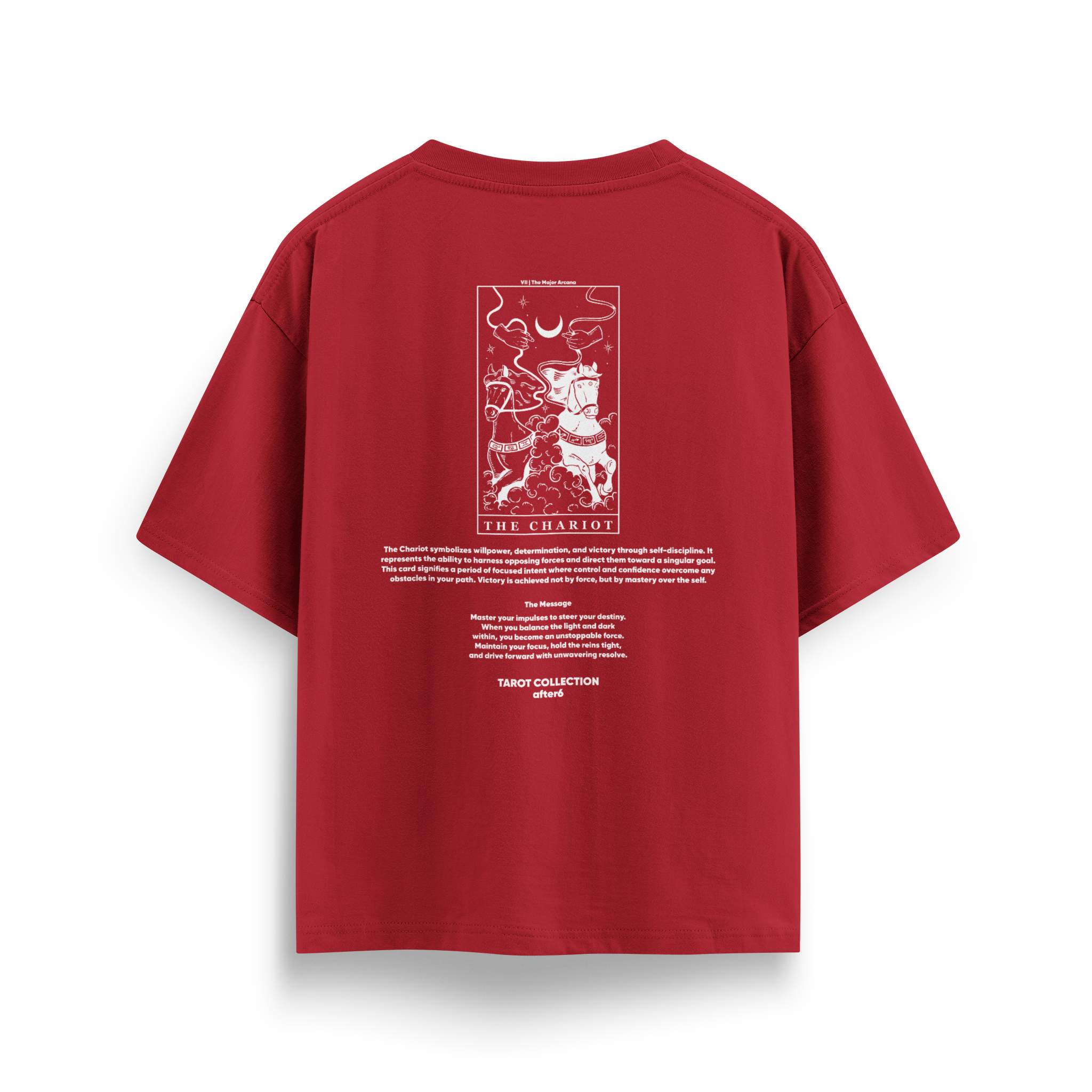 VII The Chariot - Oversize T-Shirt