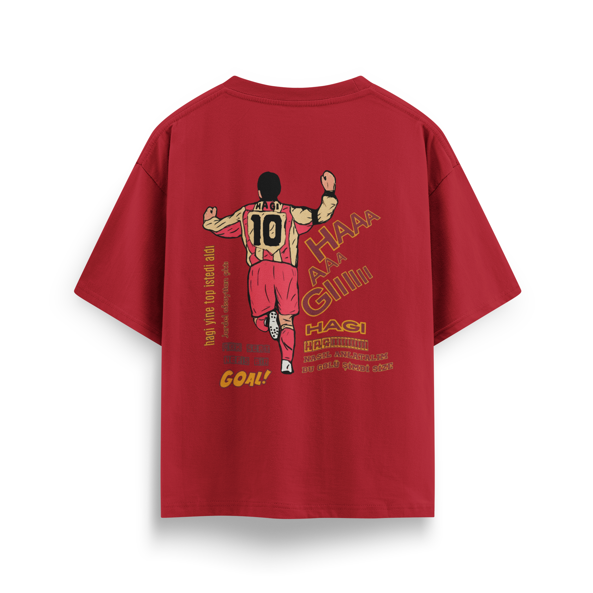 Nasıl anlatalım şimdi bu golü size - Oversize T-Shirt