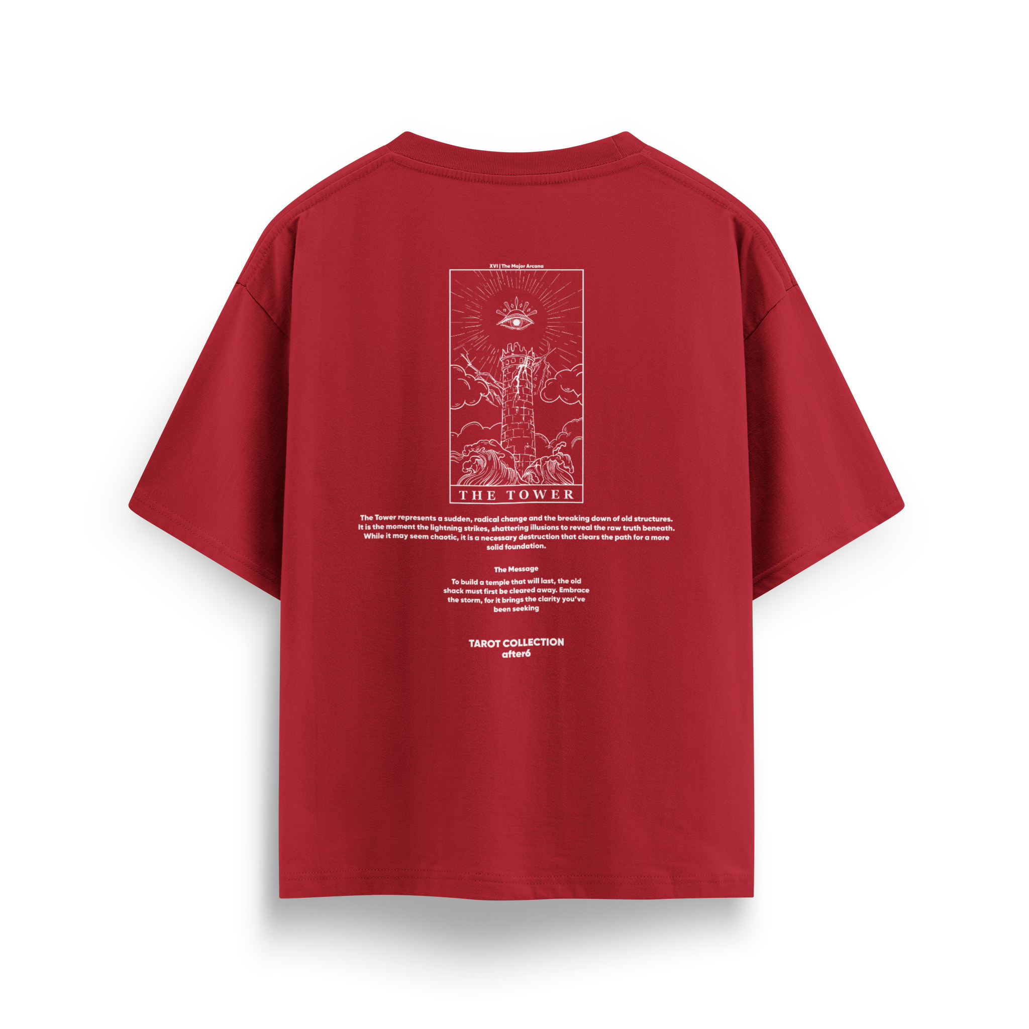 XVI The Tower - Oversize T-Shirt