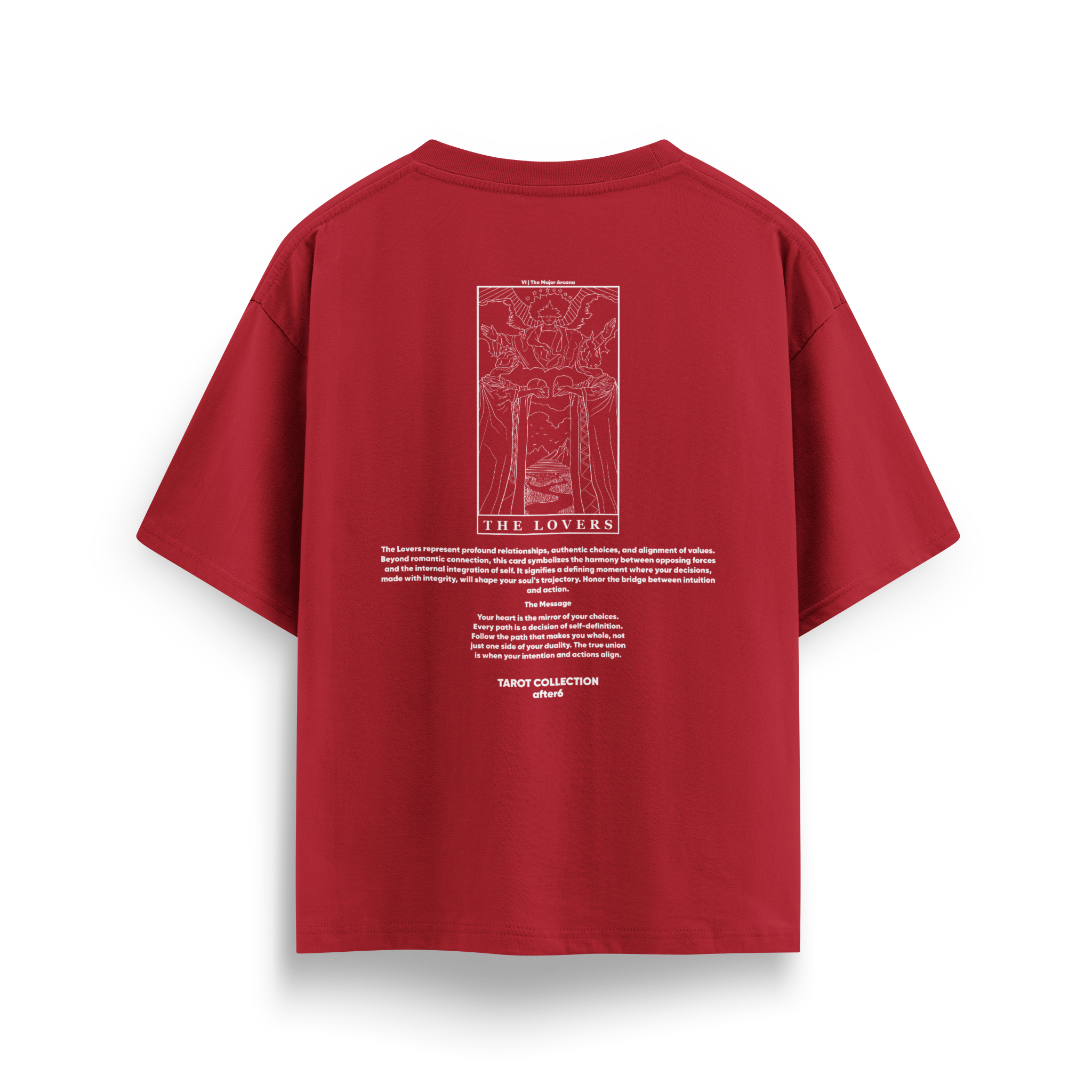 VI The Lovers - Oversize T-Shirt