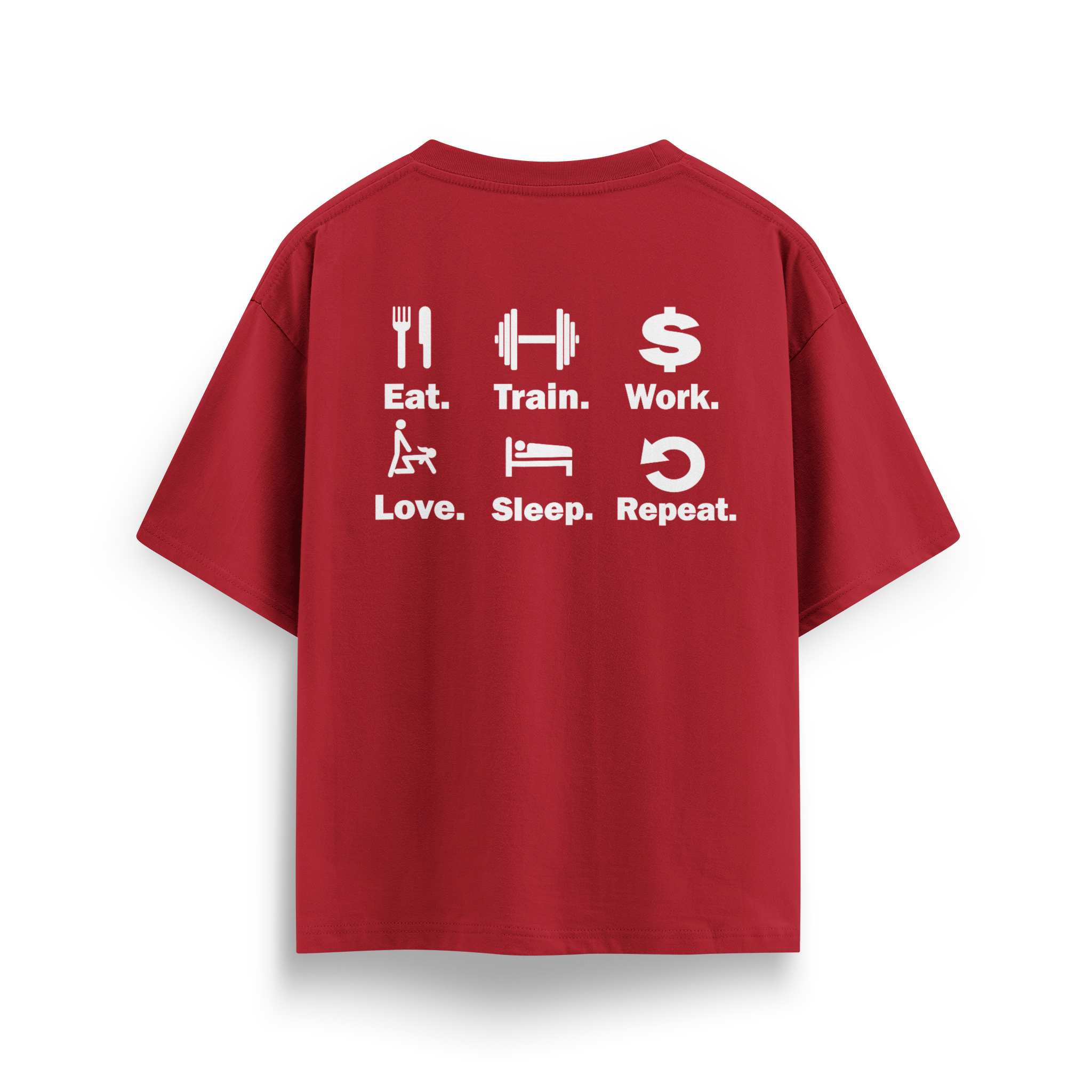Eat Sleep Train - Oversize T-Shirt