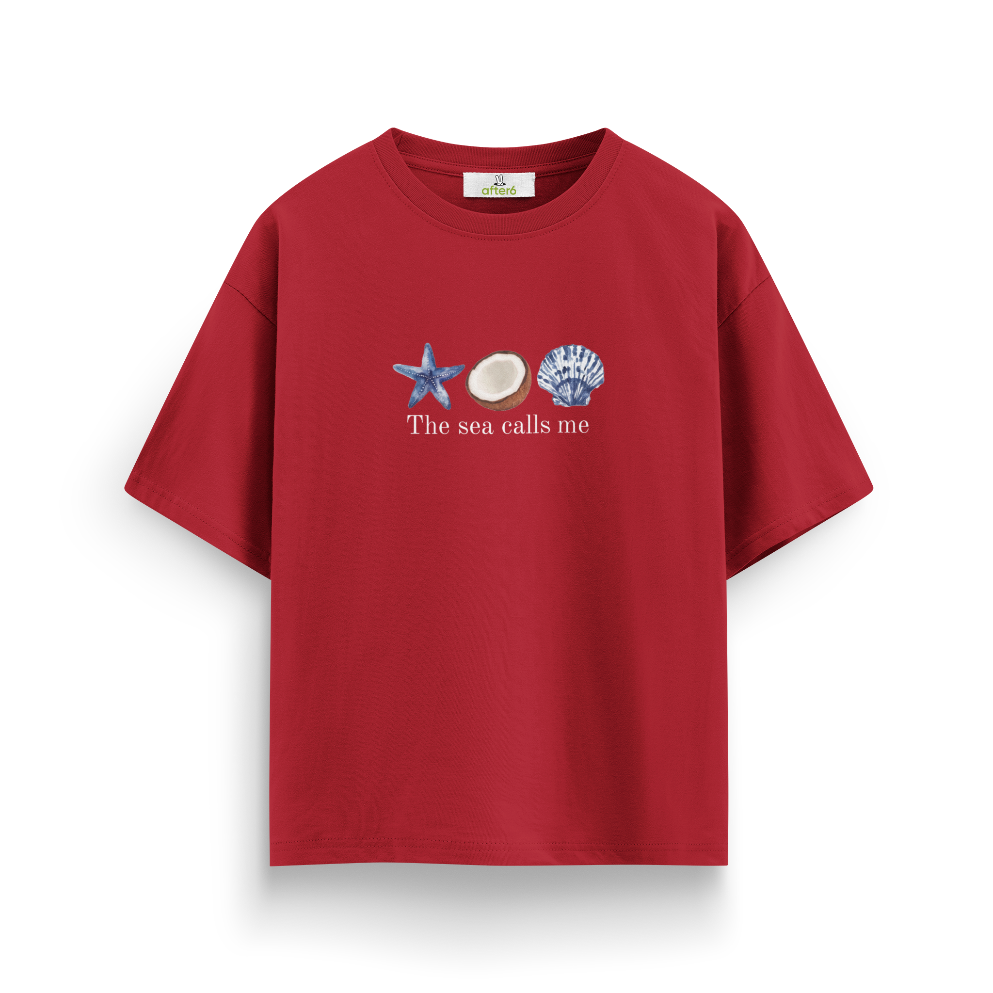 The sea calls me - Oversize T-Shirt