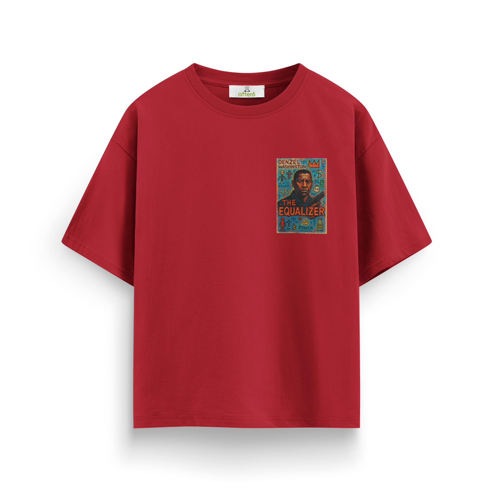 Denzel Washington Card - Oversize T-Shirt