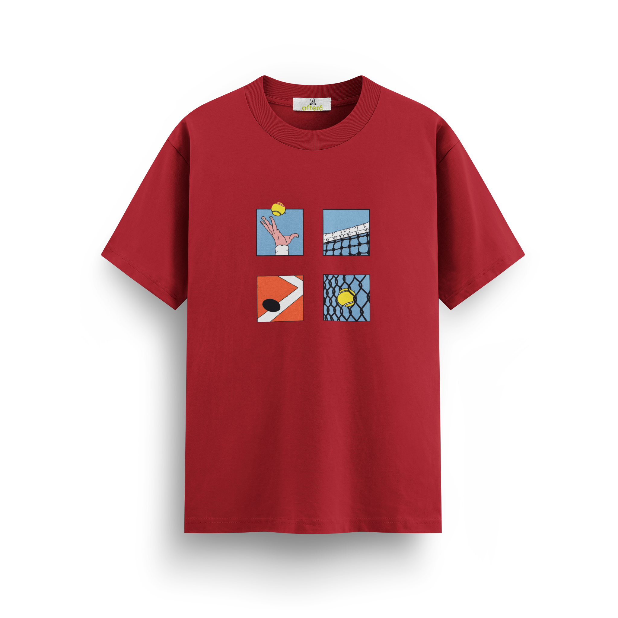 Lines & Tennis - Regular T-shirt