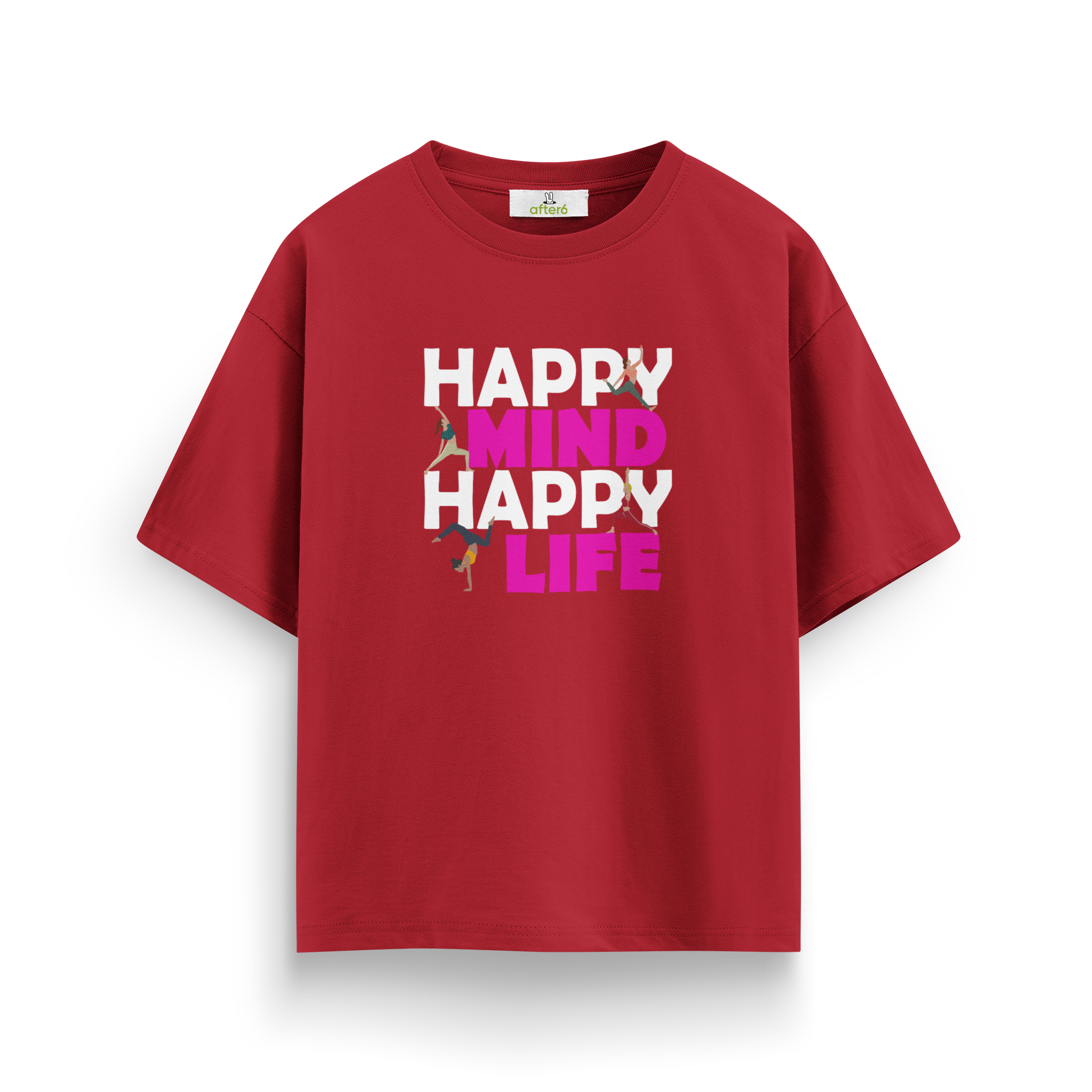 Happy Mind Happy Life - Oversize T-Shirt