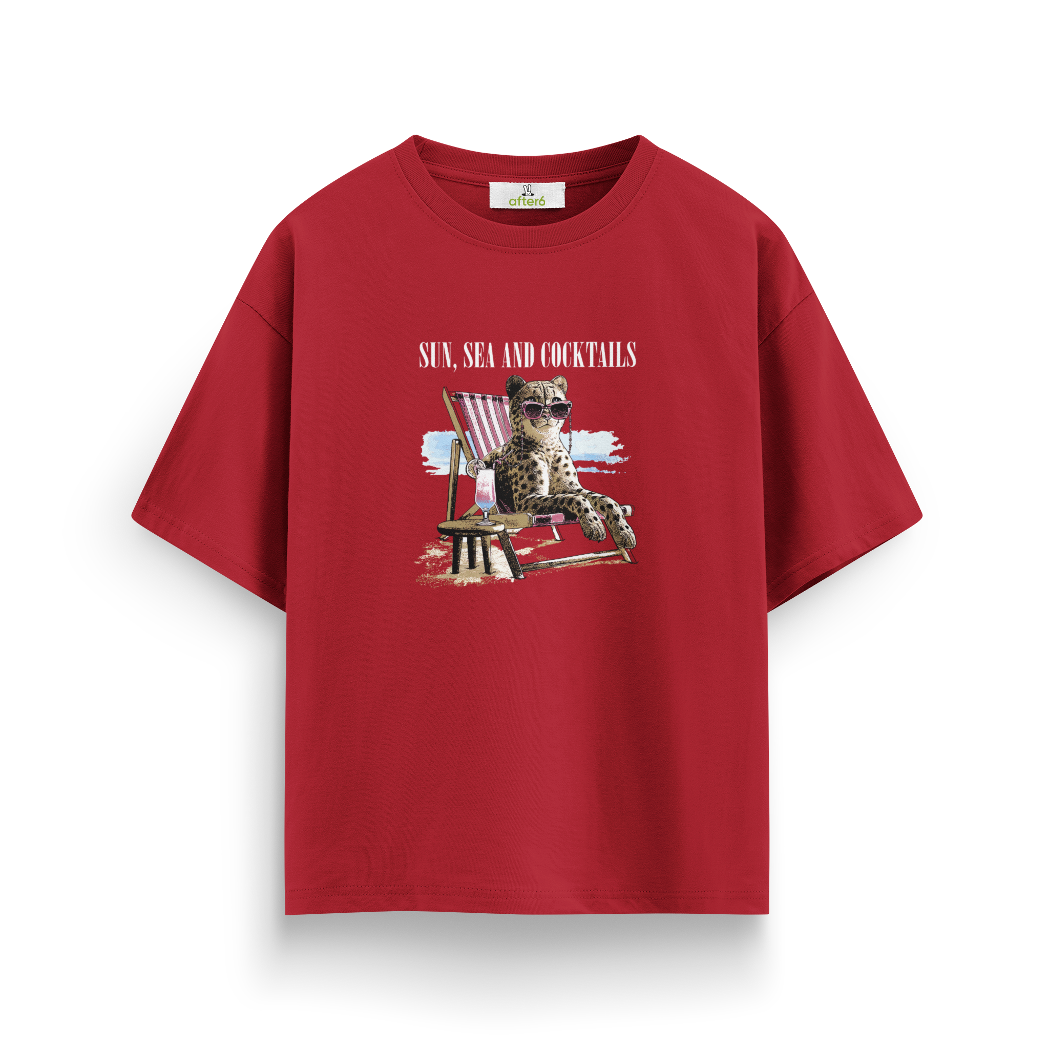 Sun Sea and Coctails - Oversize T-Shirt