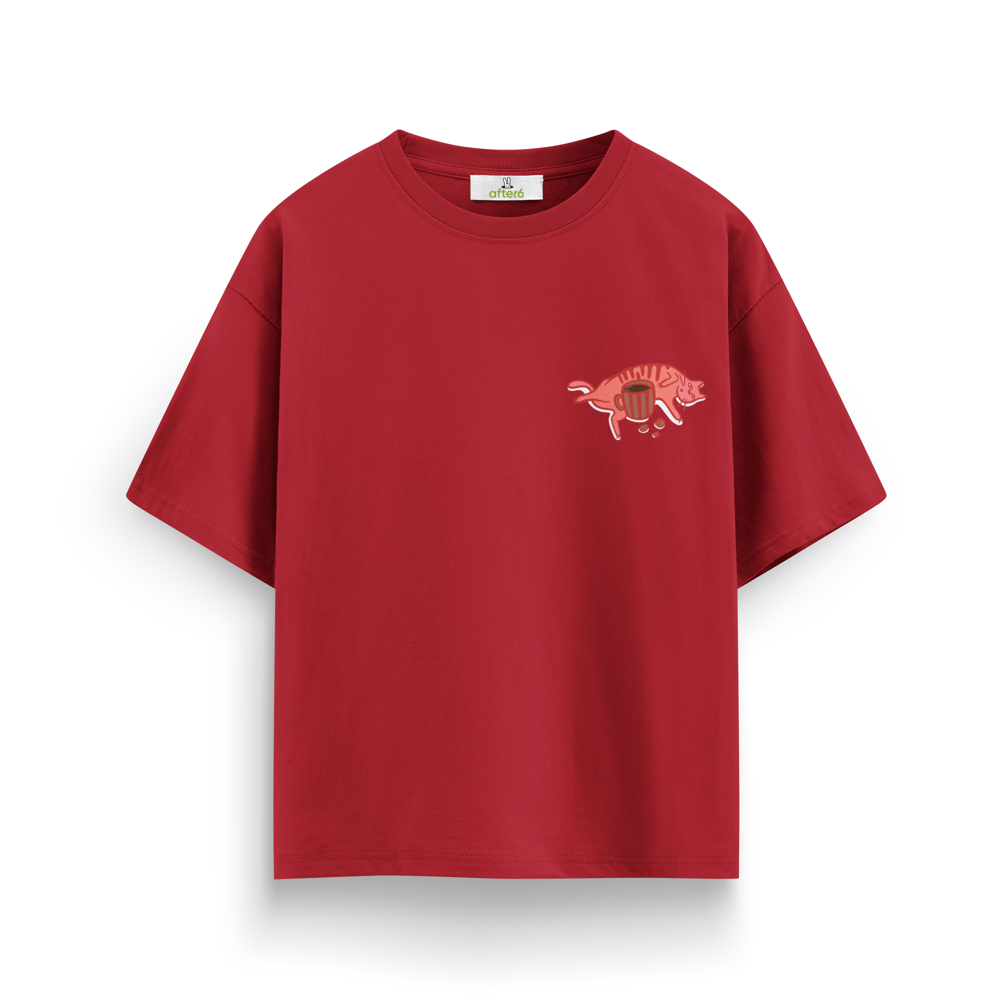 Espresso Cat Club - Oversize T-Shirt