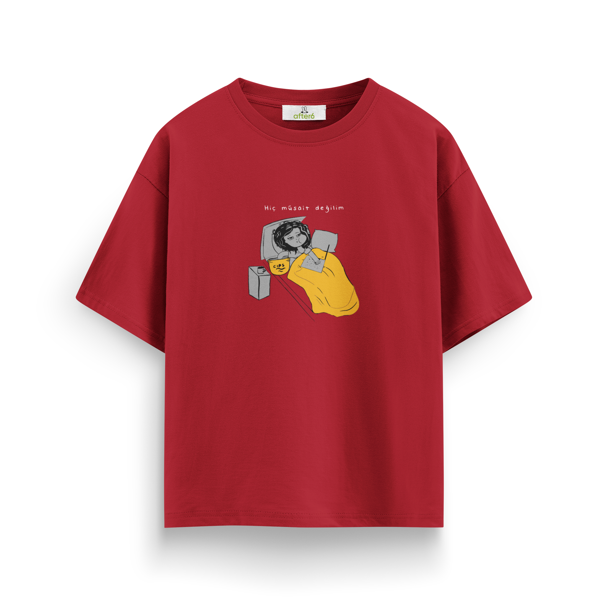 Hiç müsait değilim - Oversize T-Shirt