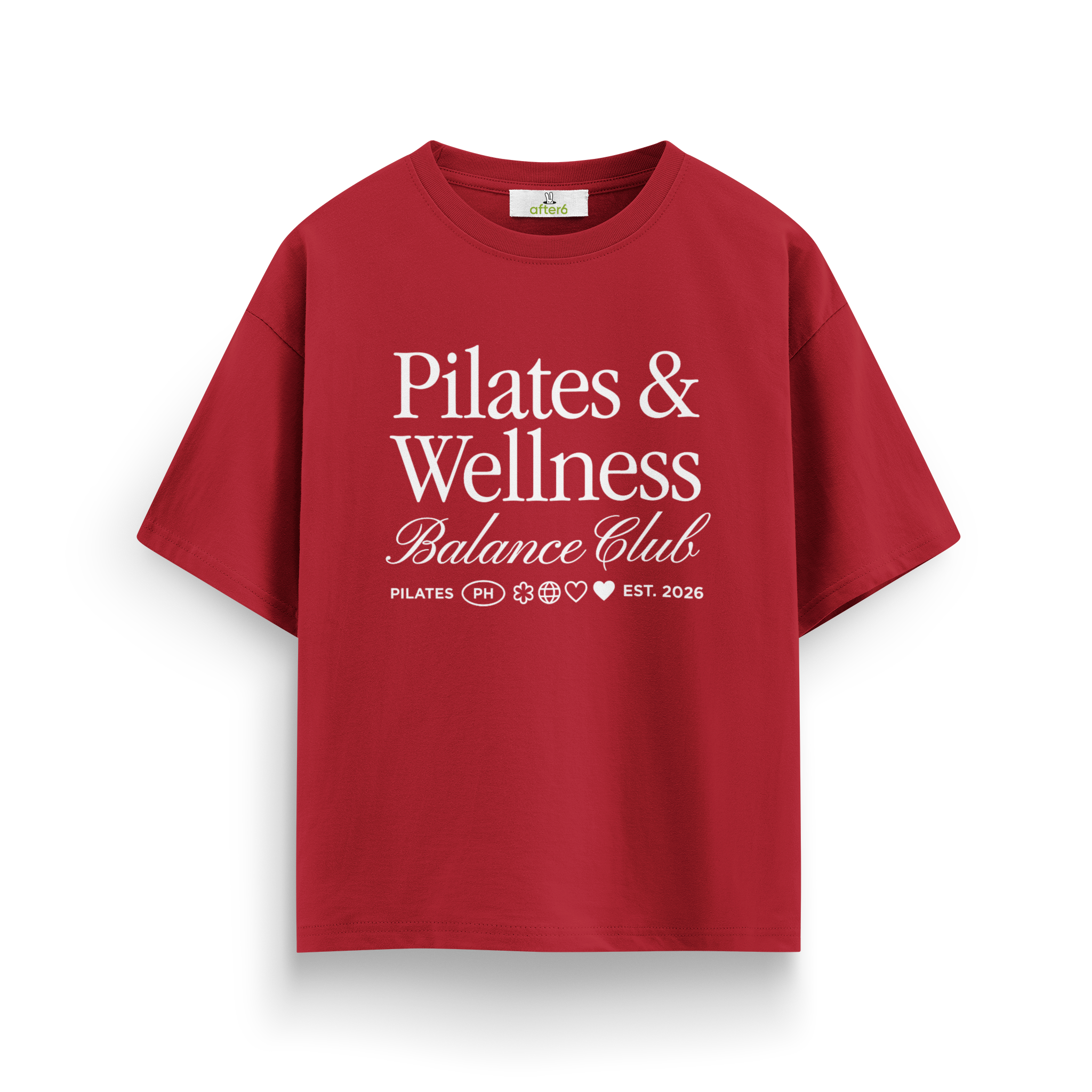 Pilates Wellnes - Oversize T-Shirt